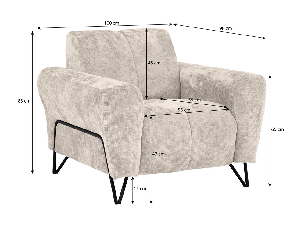 Fauteuil Avicava 103 (Vega 02)