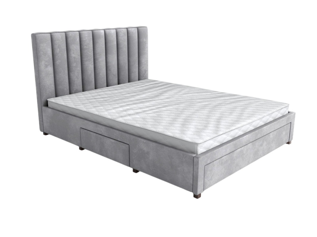 Bed Houston 869 (Grijs)