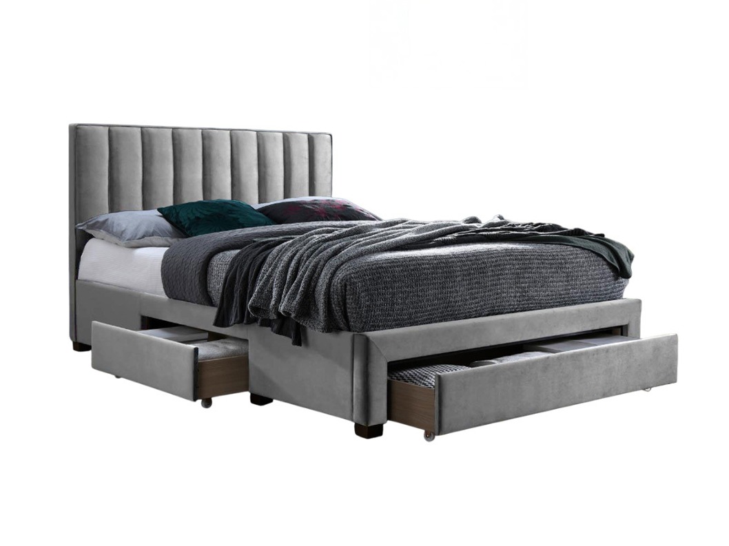 Bed Houston Fides (Grijs)