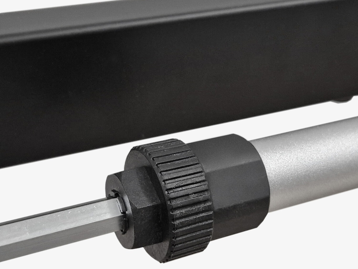 In hoogte verstelbaar bureau Buffalo 184 (Zwart)