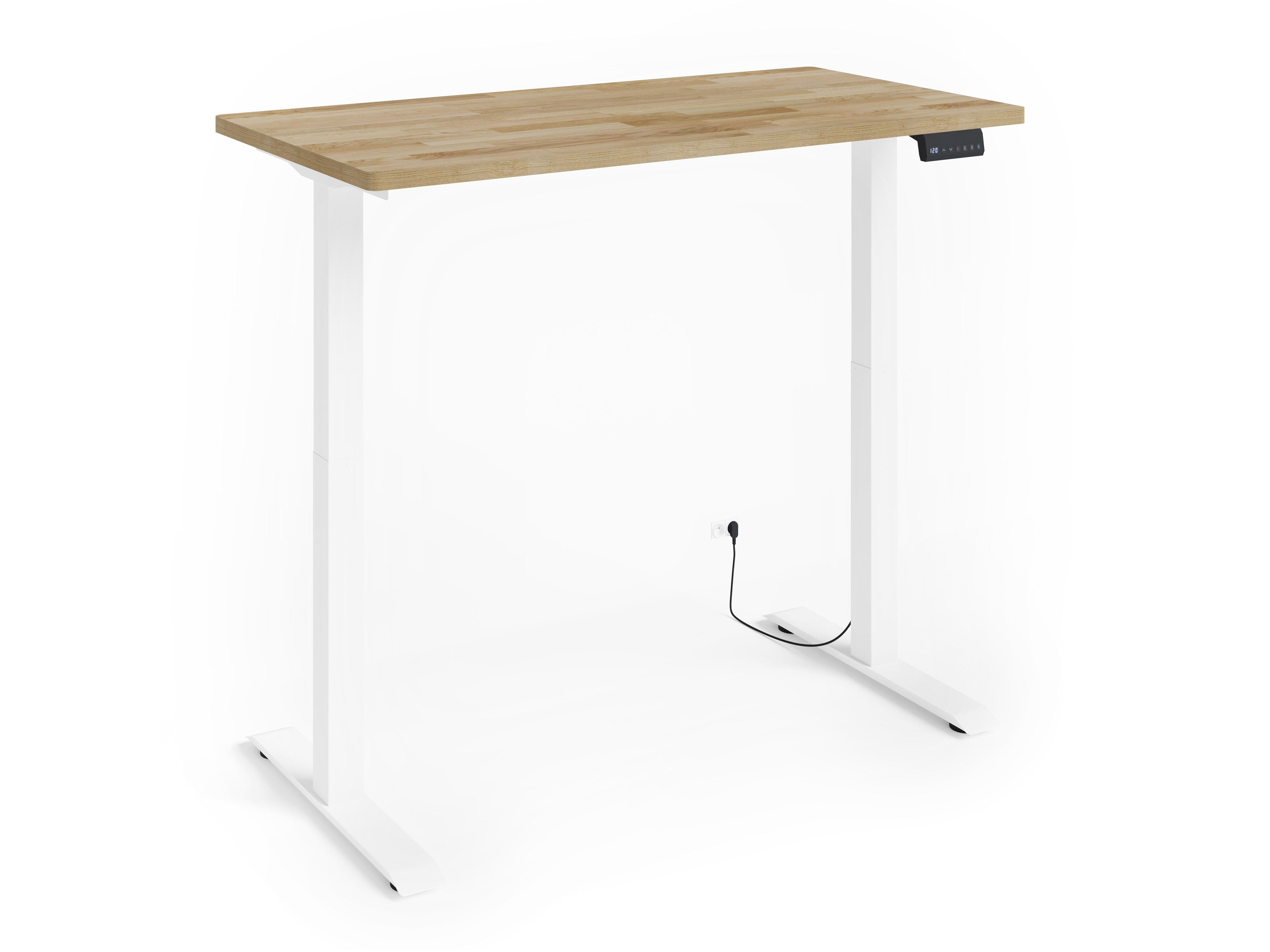 In hoogte verstelbaar bureau Buffalo 199 (Wit)