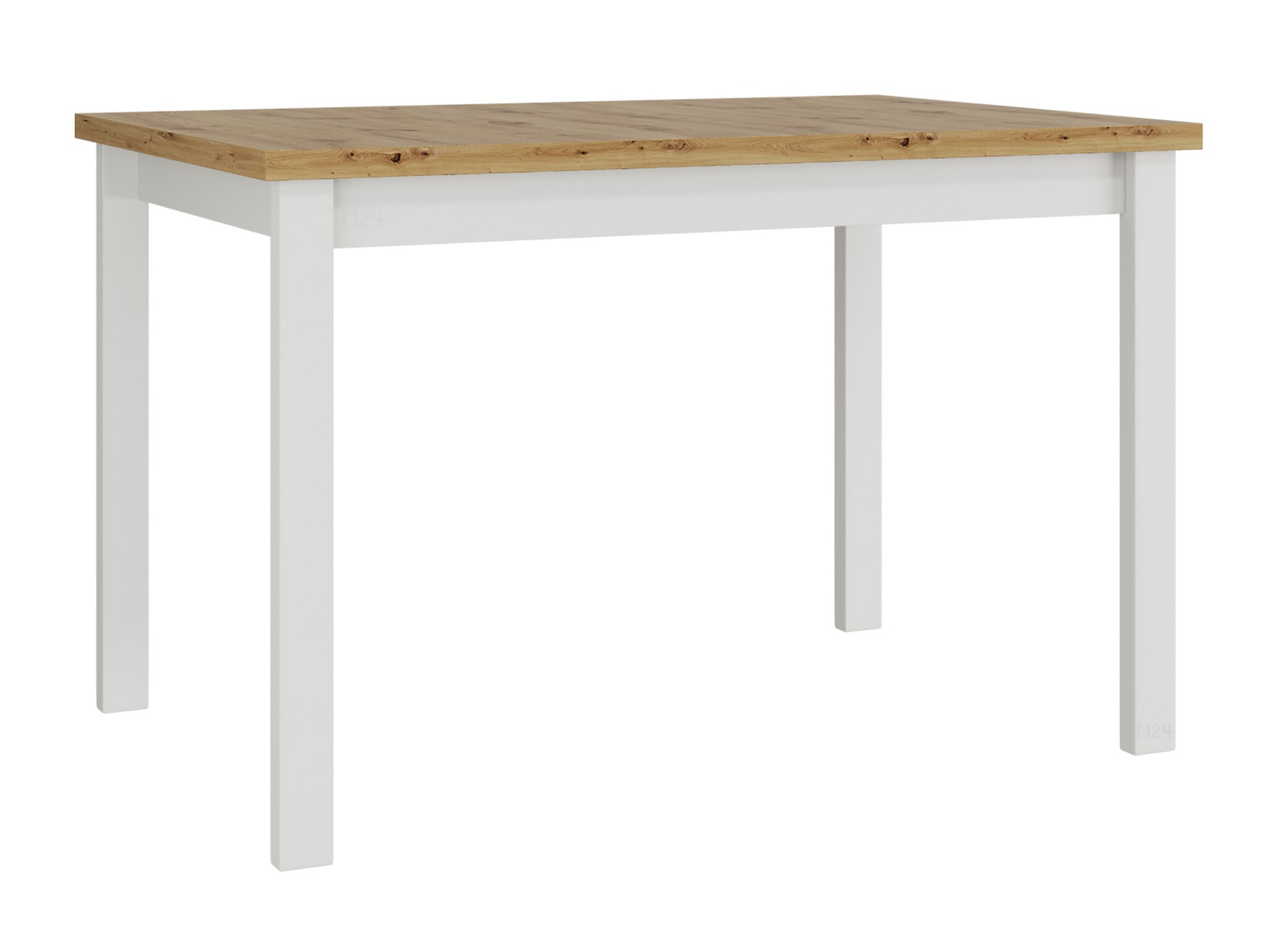 Tafel Victorville 376 (Artisan eiken + Wit)