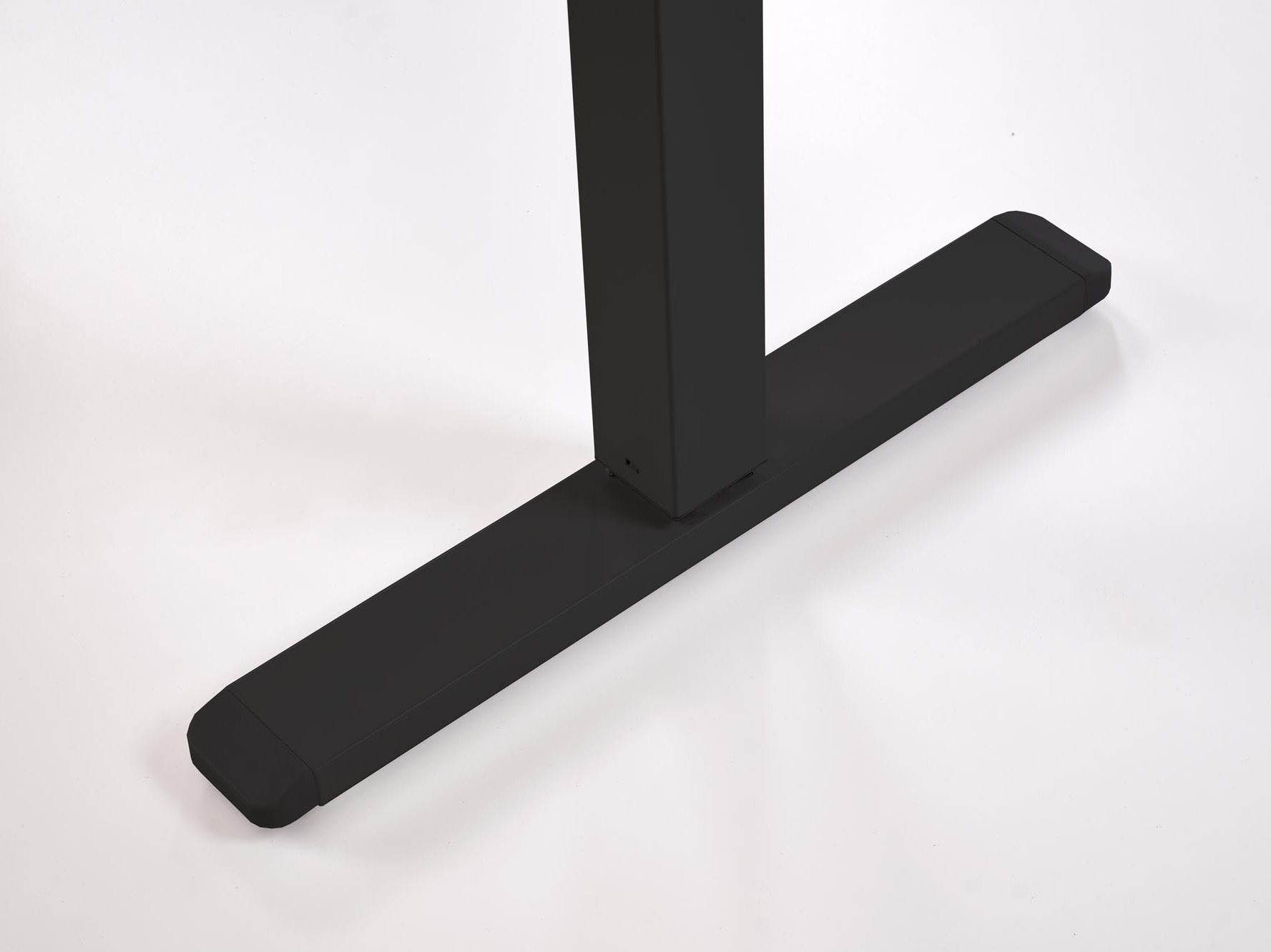 In hoogte verstelbaar bureau Houston 1942 (Wit + Zwart)