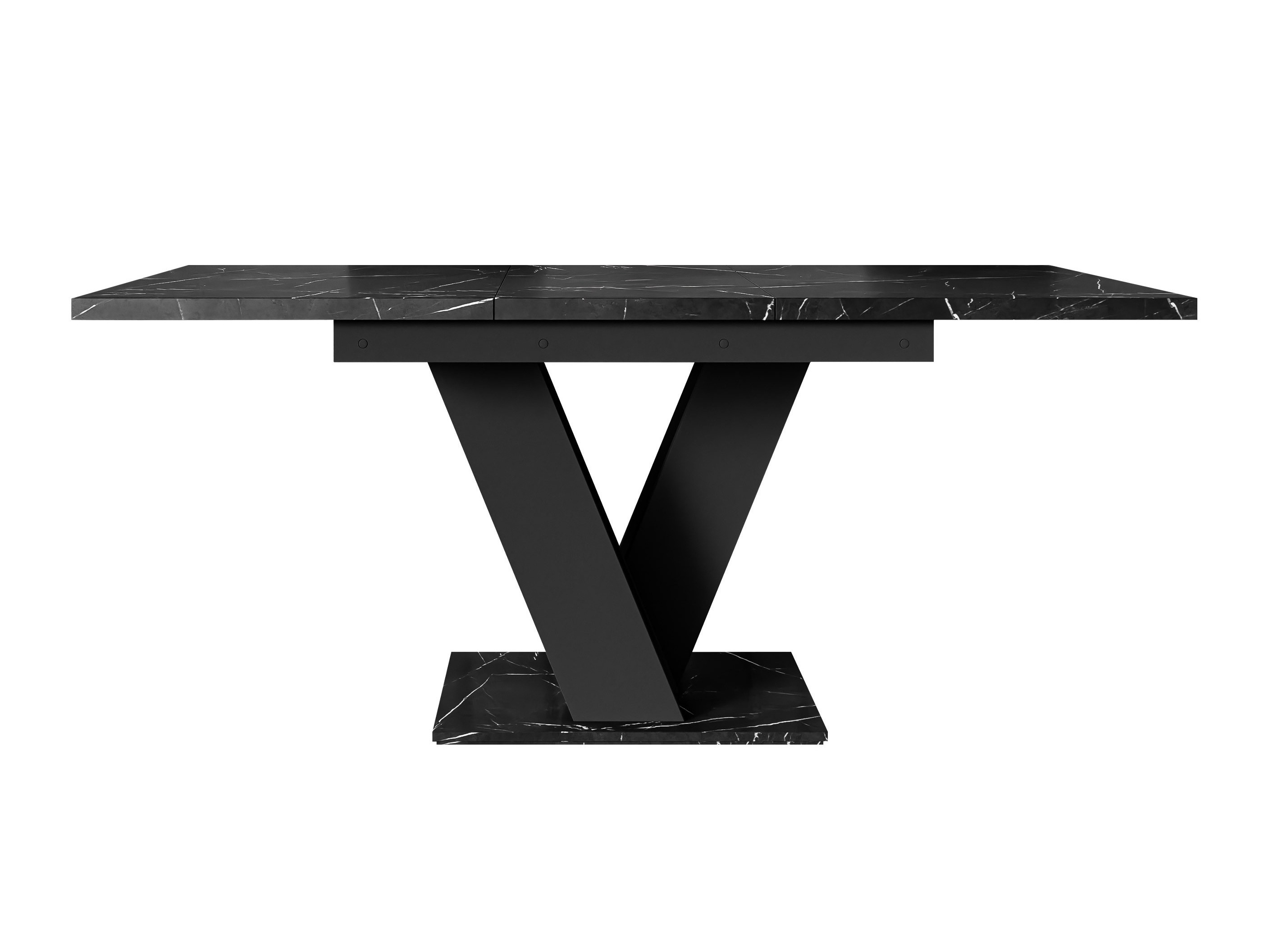 Tafel Goodyear 104 (Zwart marmer + Zwart)