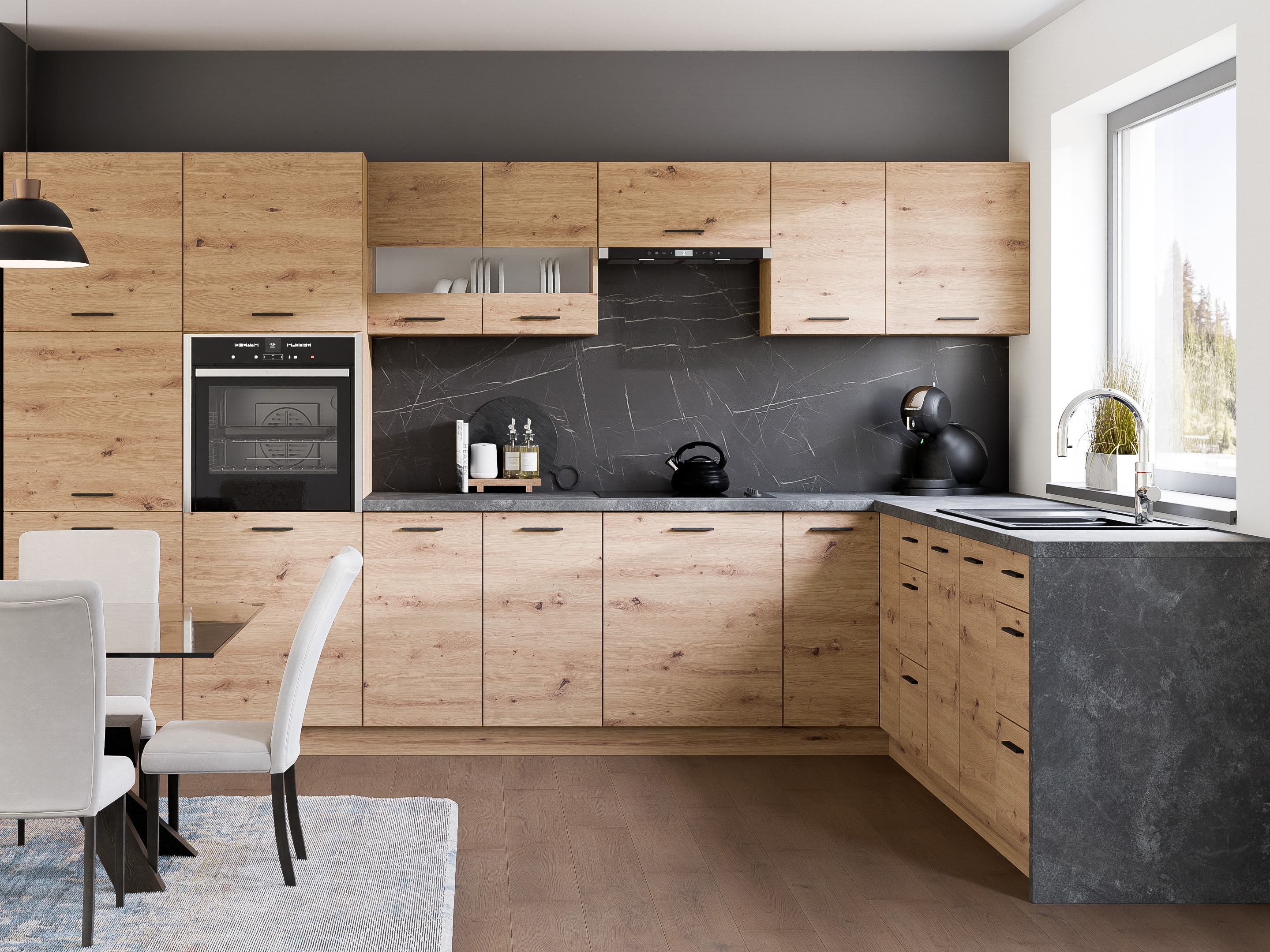 Modulaire wandkast Ati Artisan 122