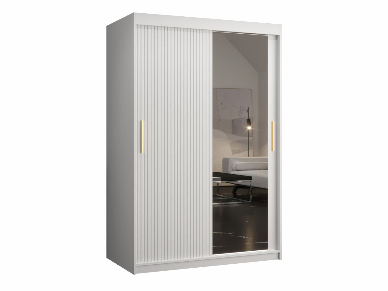 Kledingkast Hartford 401 (Wit)
