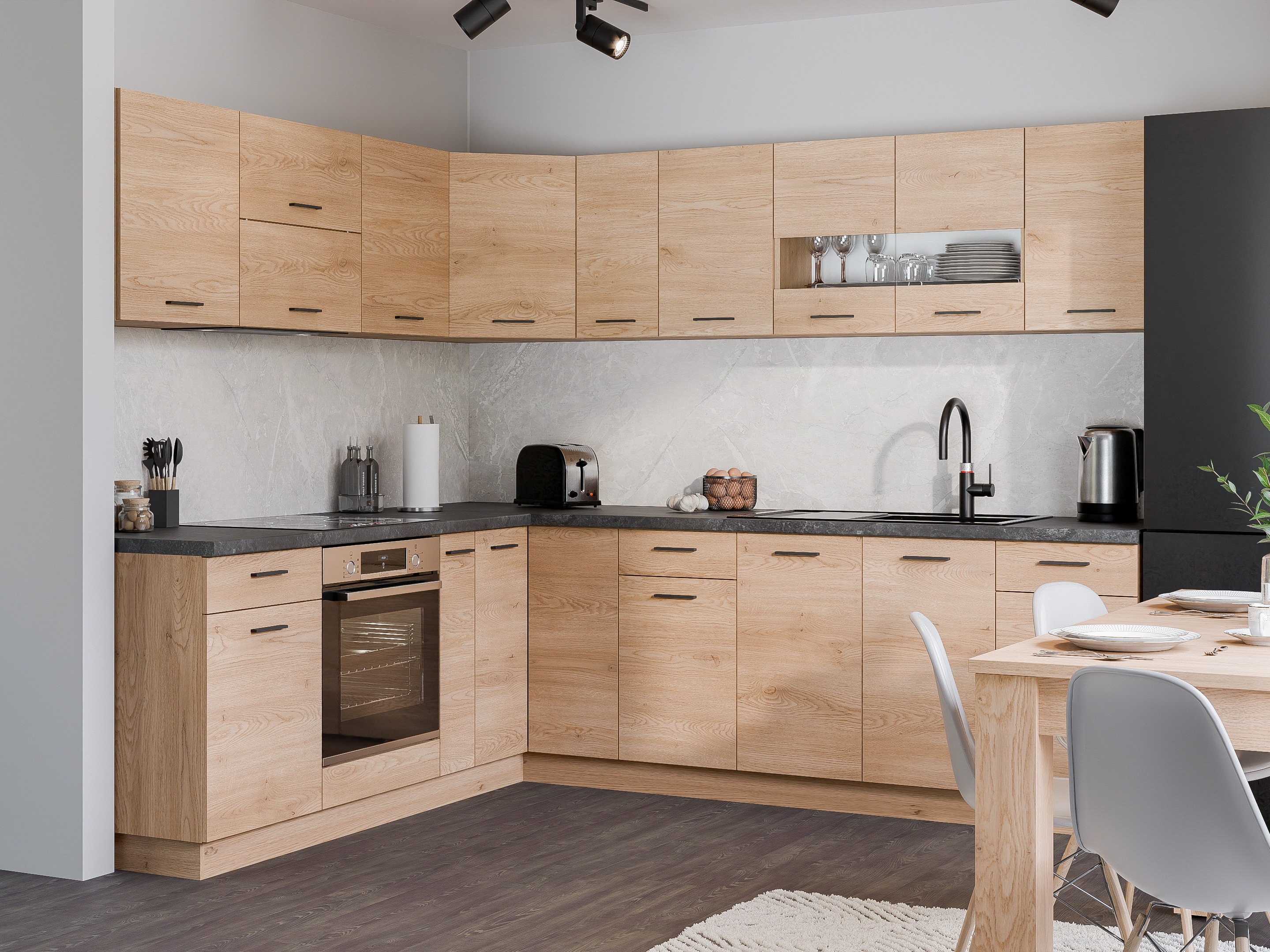 Modulaire kast met lade en deuren Ati Torro 116