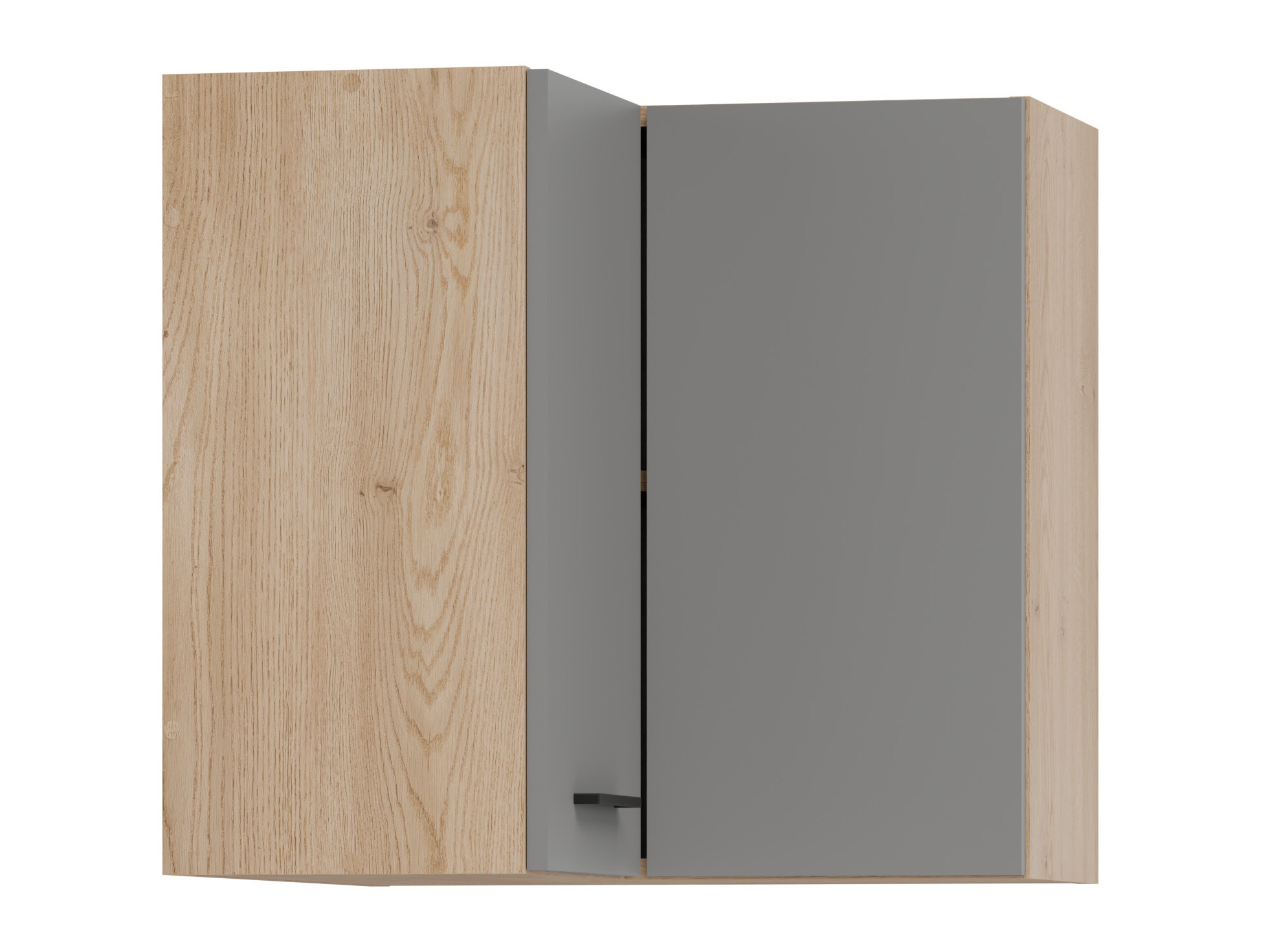 Modulaire wandhoekkast Ati Grey 126