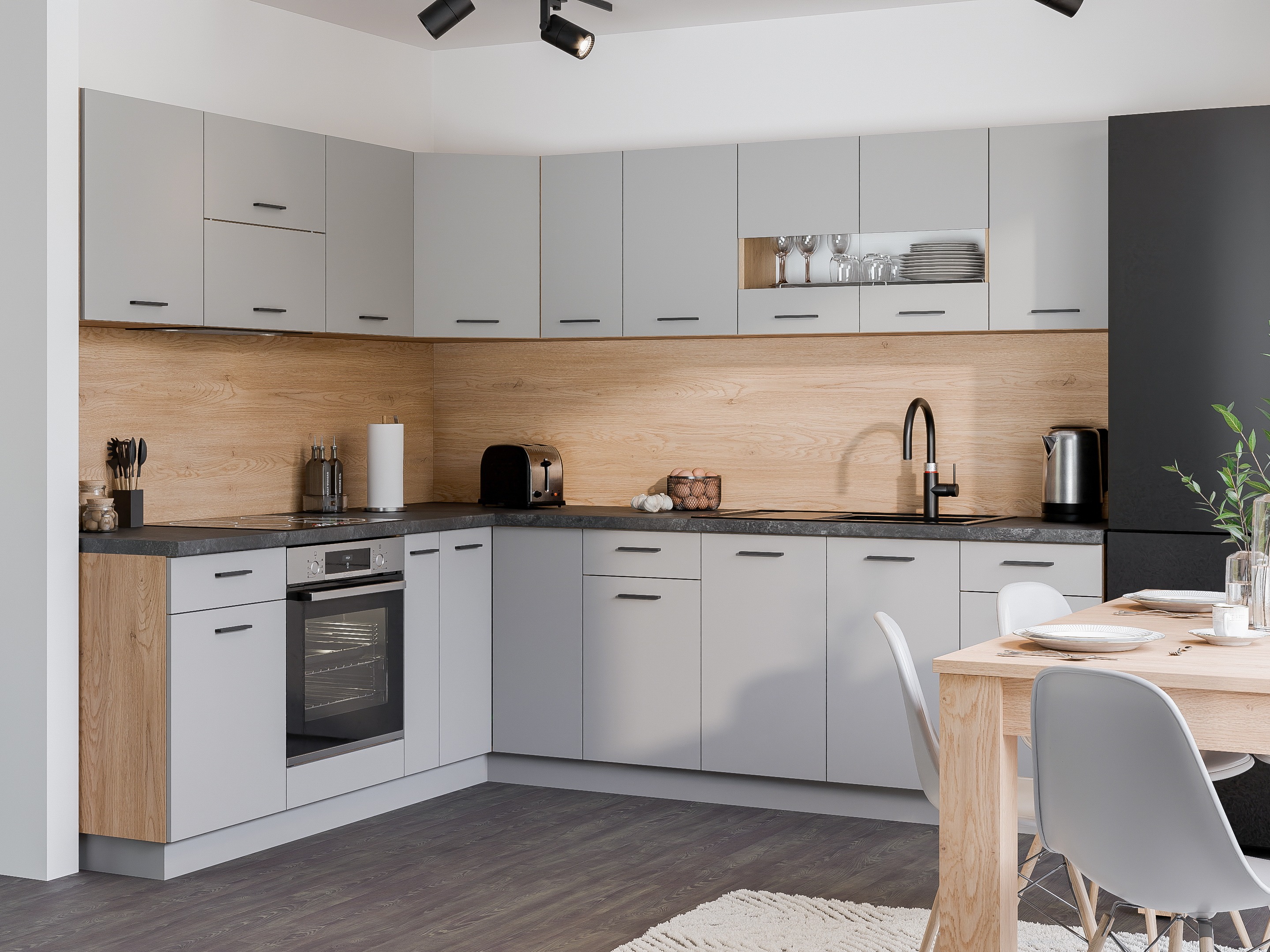 Modulaire wandkast Ati Grey 115