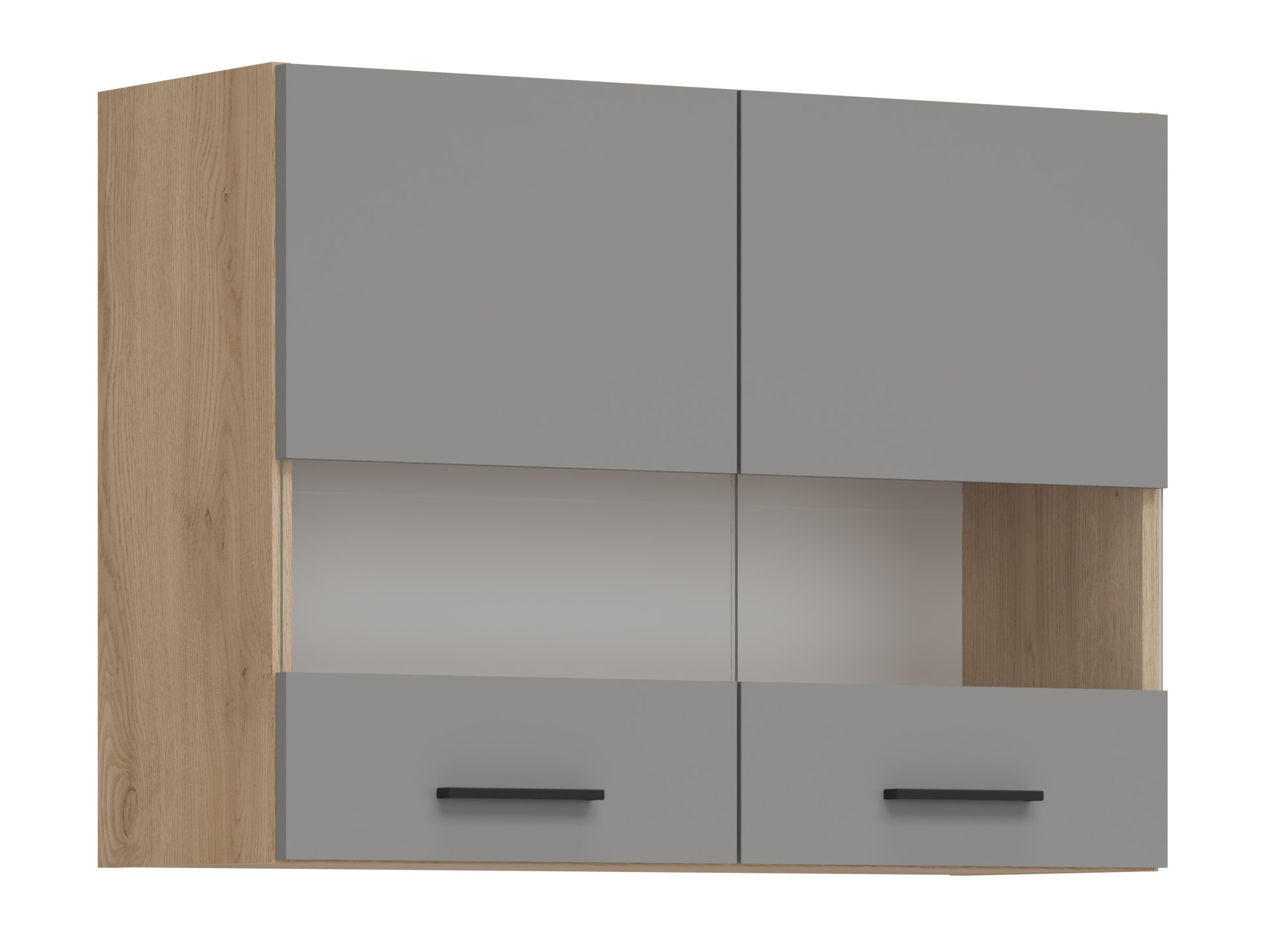 Modulaire wandkast Ati Grey 122