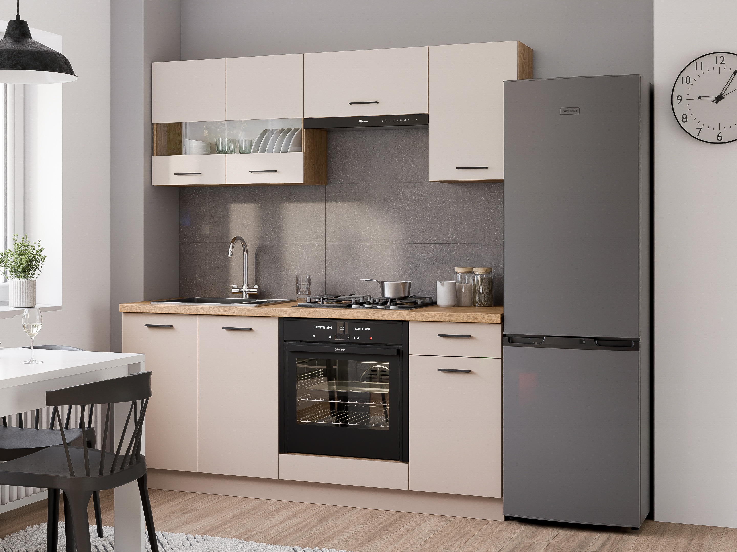 Modulaire kast met lade en deuren Ati Cashmere 116