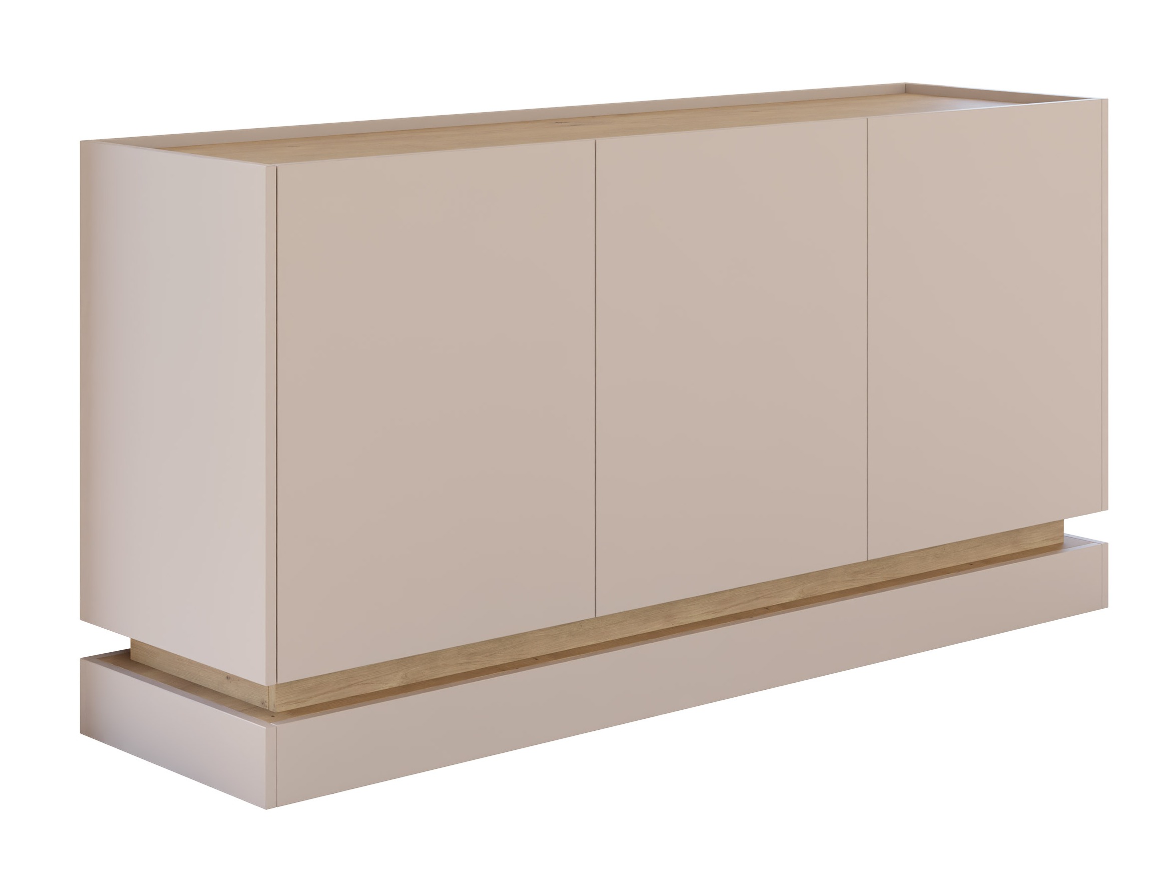 Dressoir Comfivo Dalvenu 101 (Lichtbruin + Eiken)