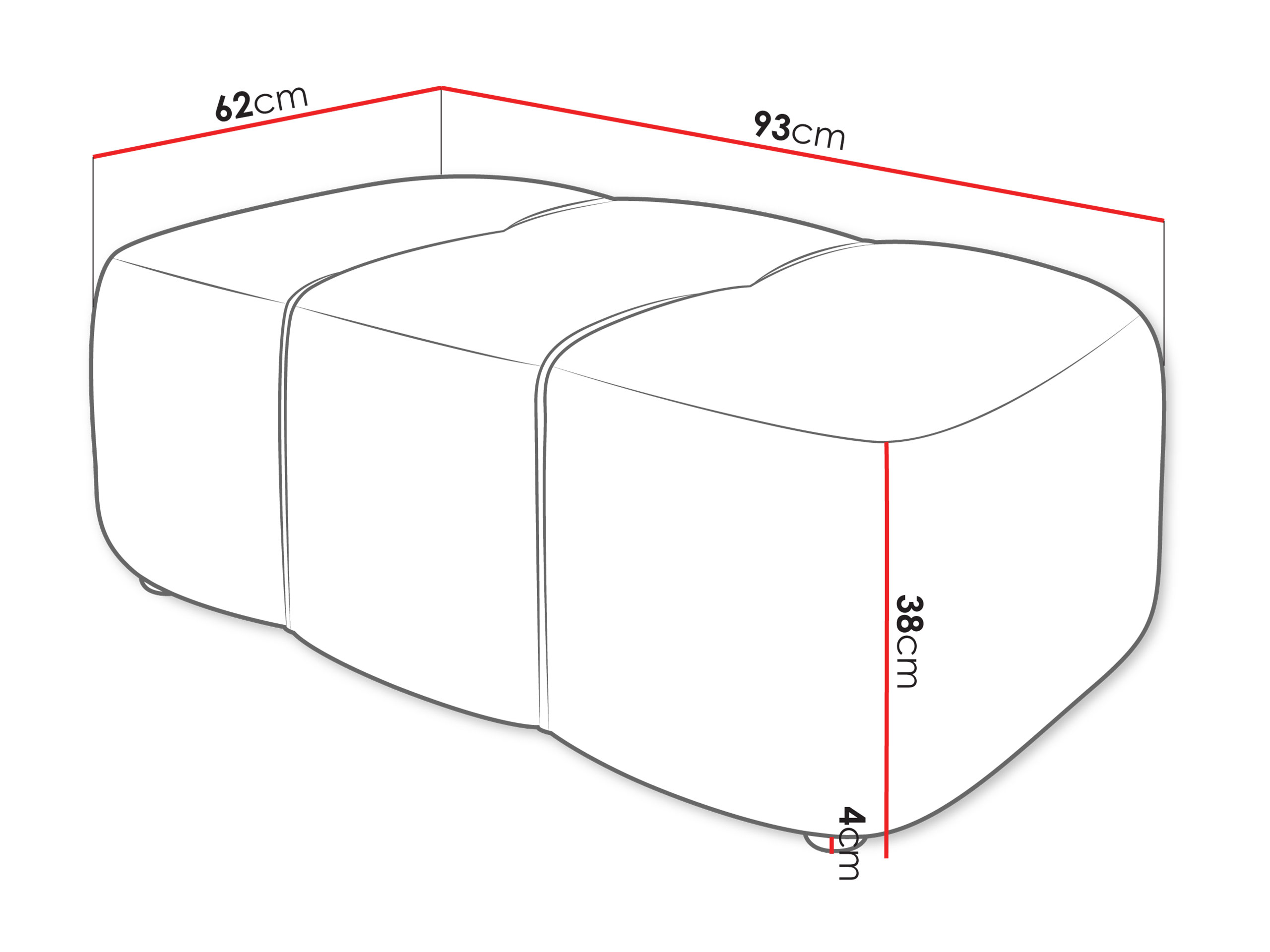 Gestoffeerde bank Comfivo 472 (Coral 45)