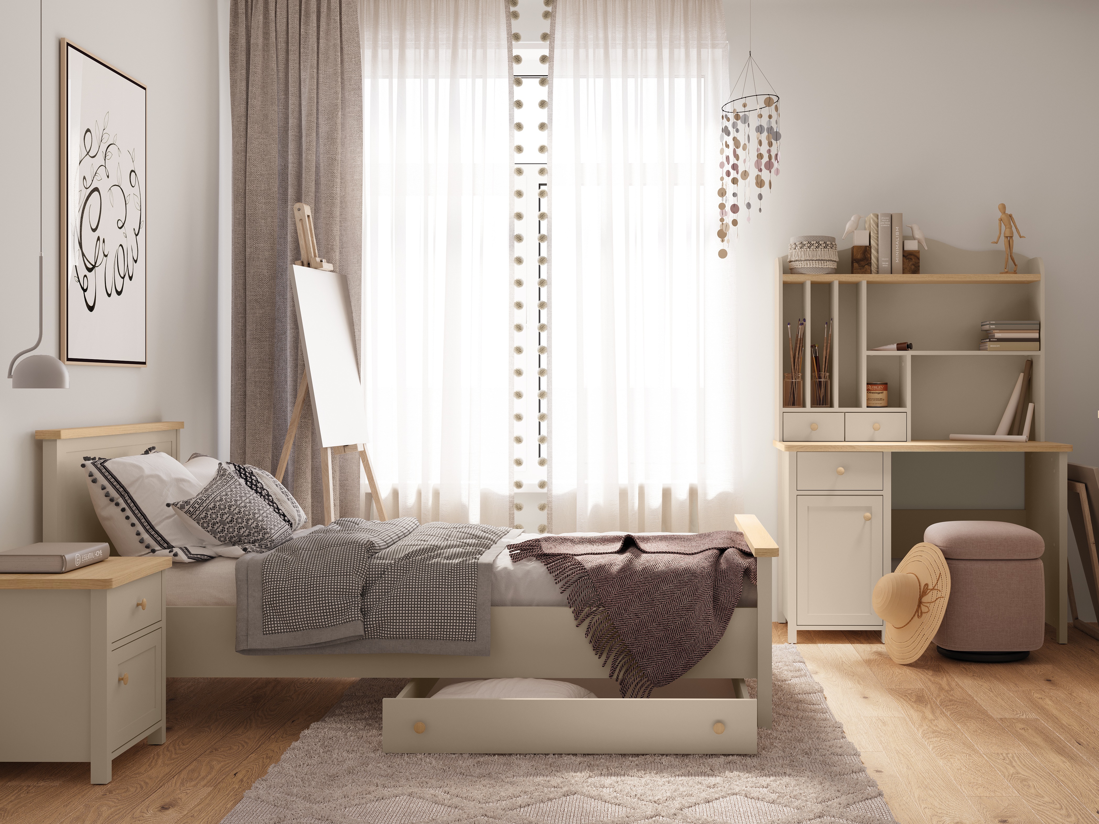 Lade Romelbo 147 (Beige)