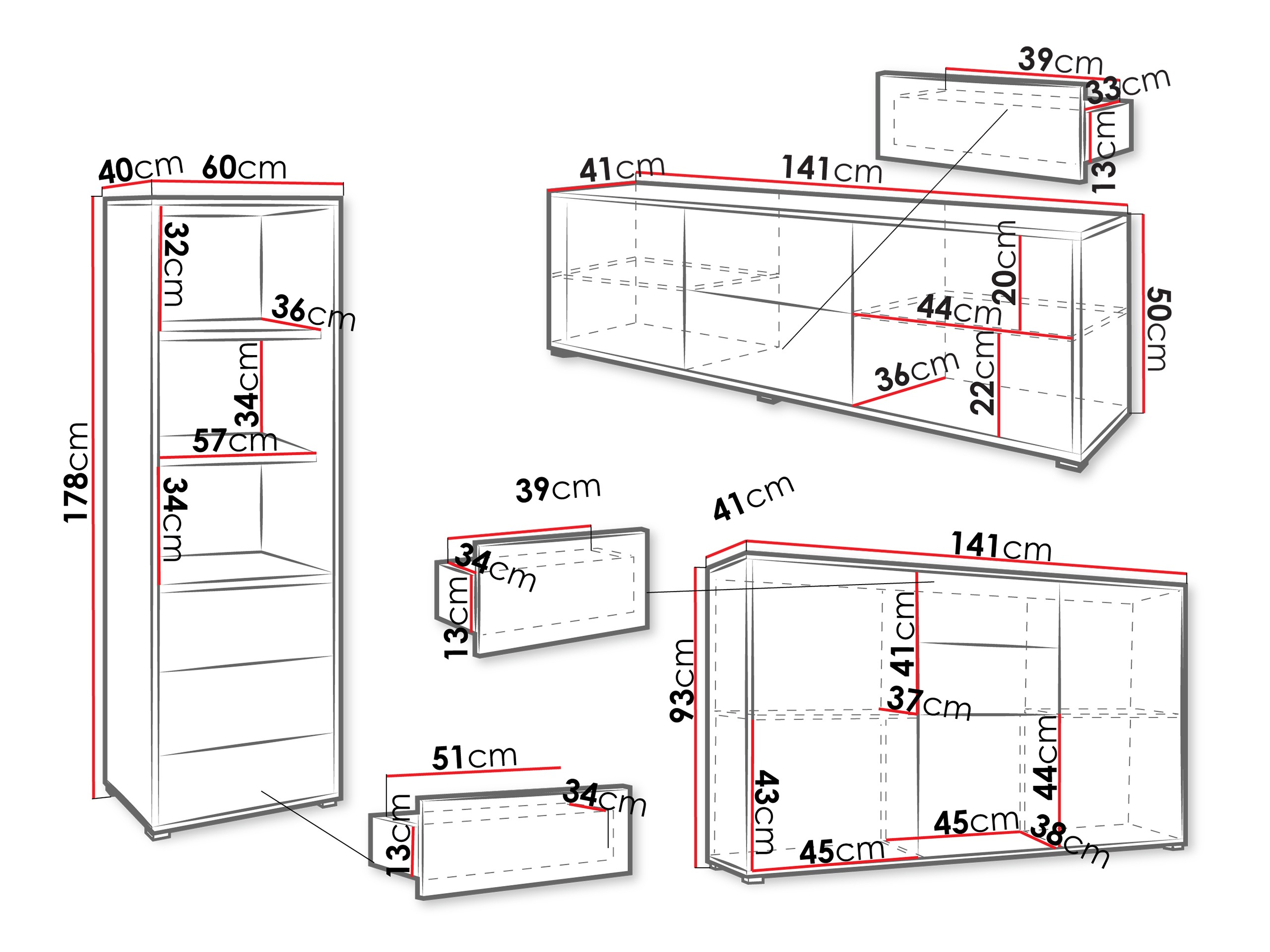 Woonkamerset Comfivo Fersoe 110 (Kasjmier)