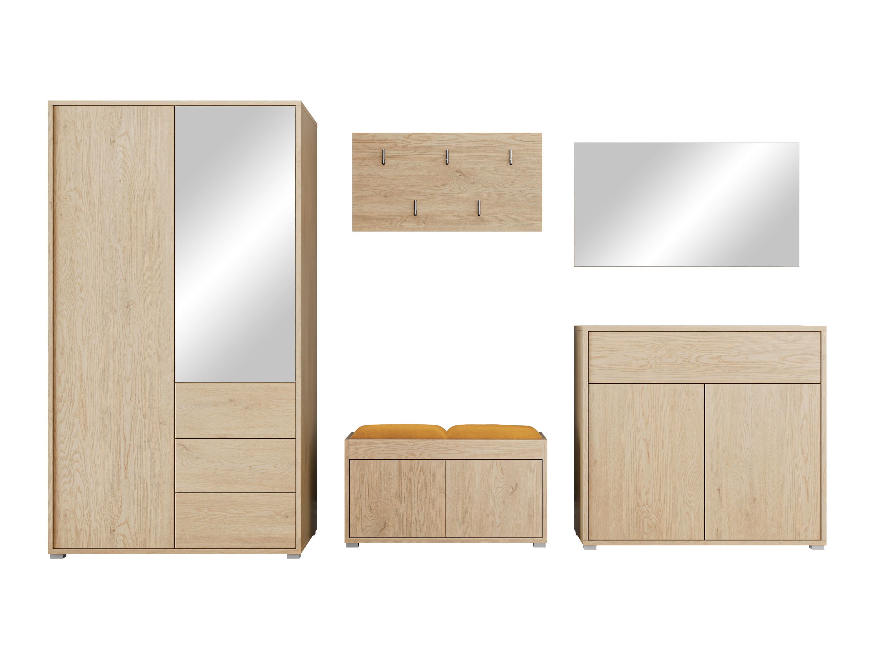 Gangmeubelset Comfivo Fersoe 118 (Eiken)