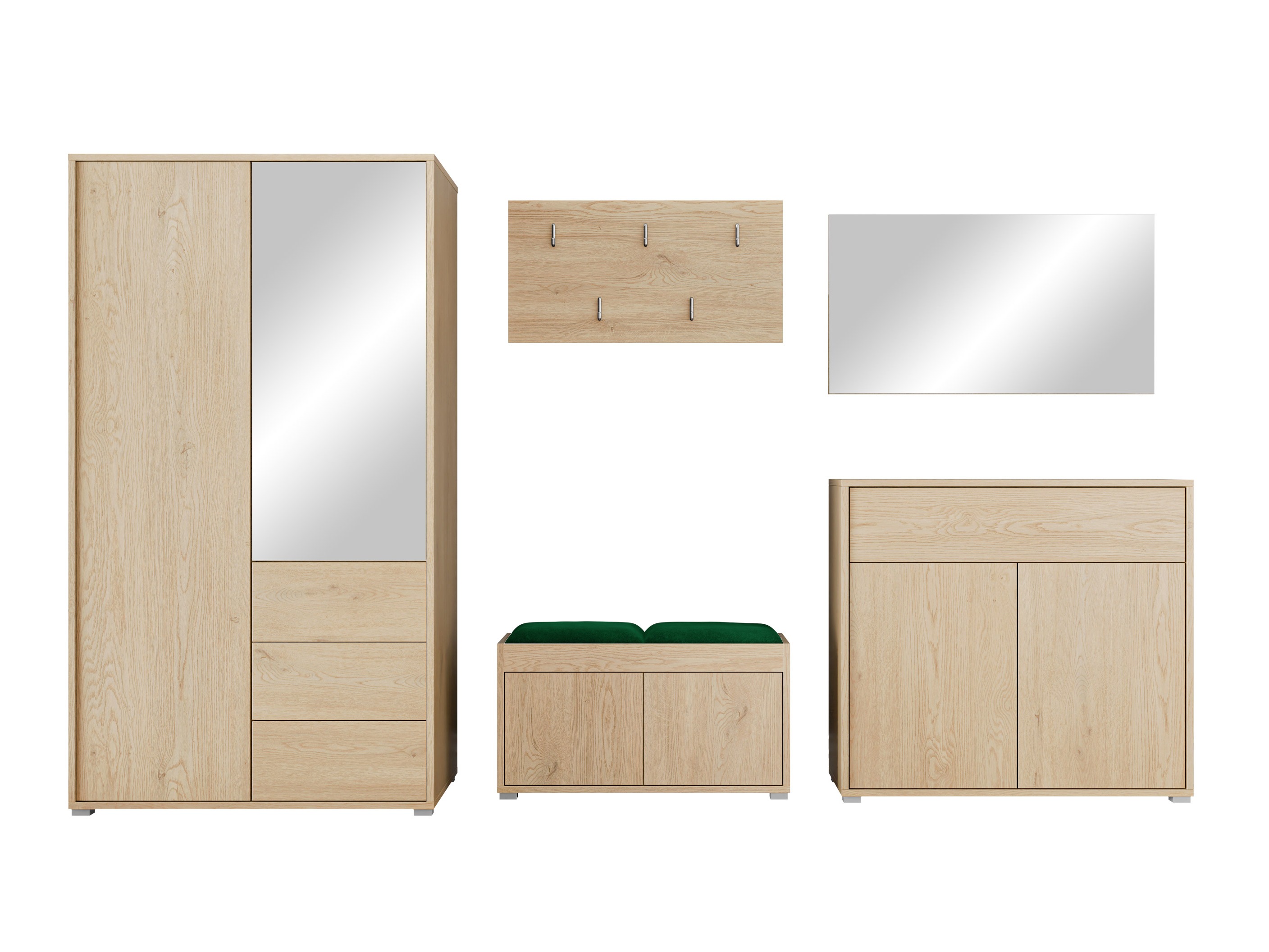 Gangmeubelset Comfivo Fersoe 118 (Eiken)