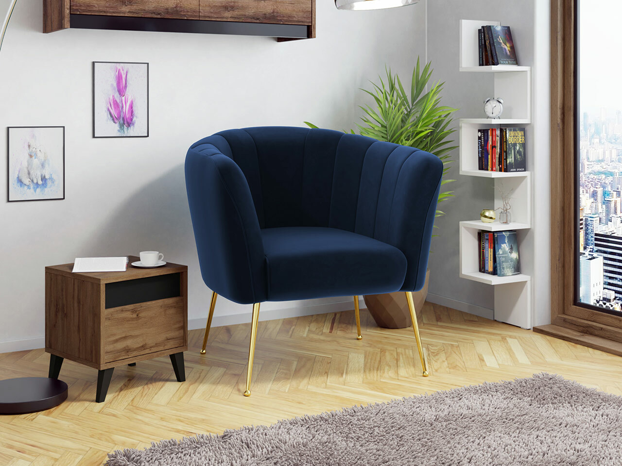 Fauteuil Orem 112 (Magic Velvet 2216)