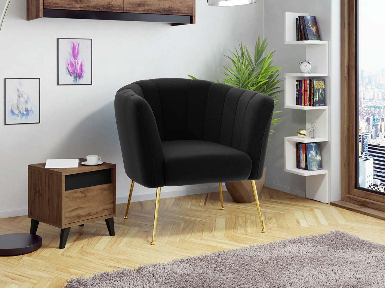 Fauteuil Orem 112 (Magic Velvet 2219)