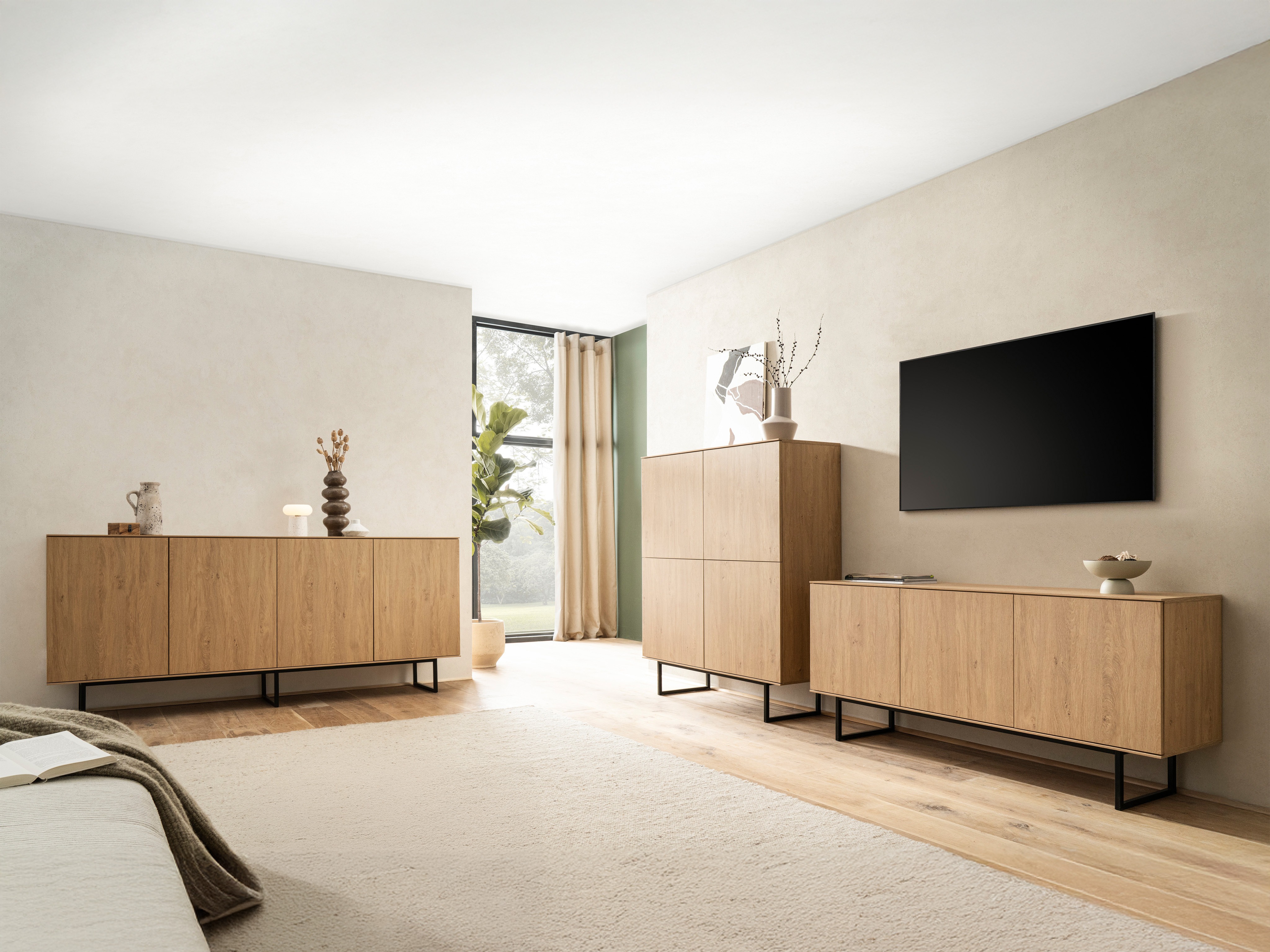Dressoir Bentesa 117 (Eiken)