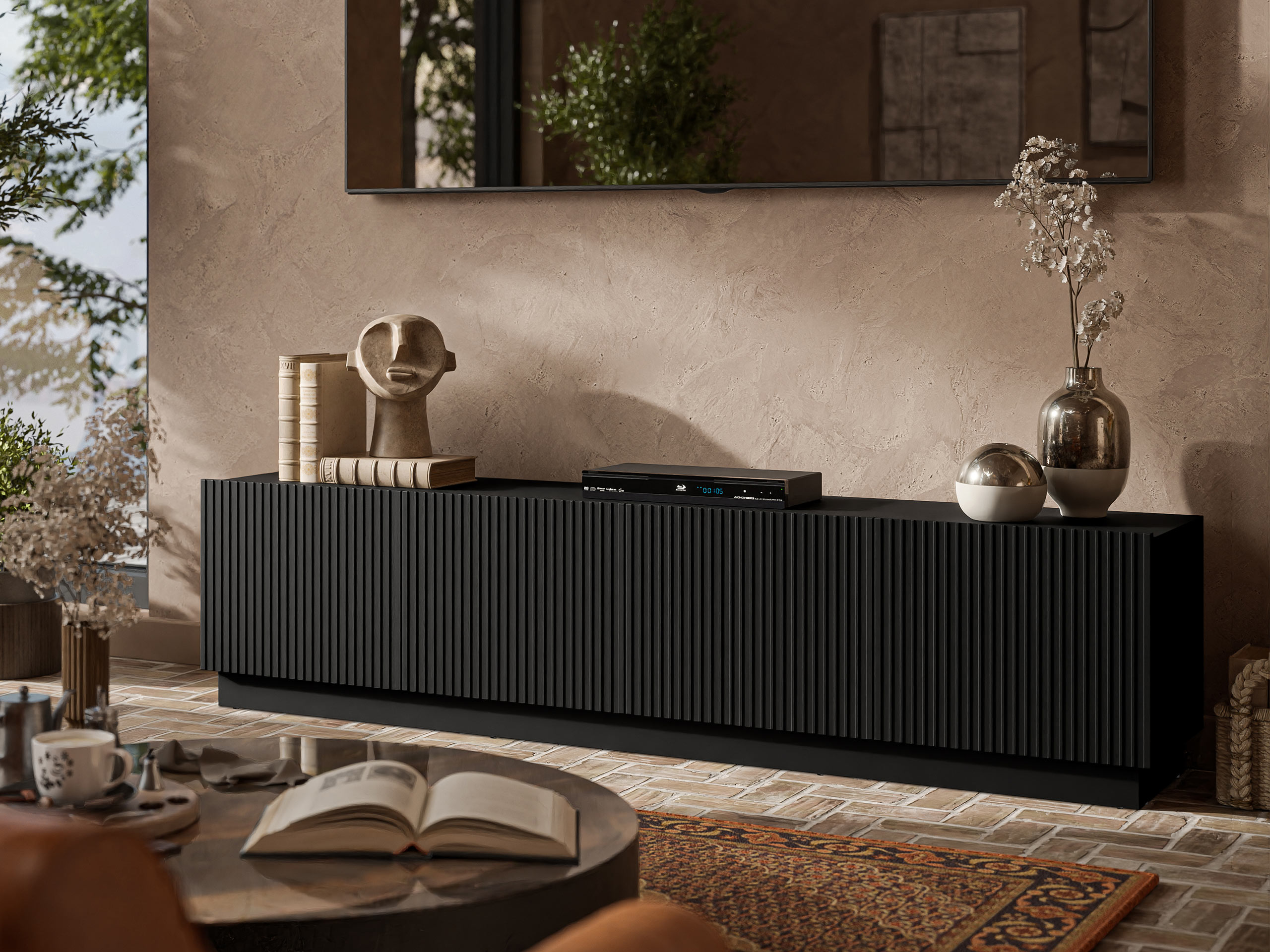 TV-meubel Lingua I (Zwart)