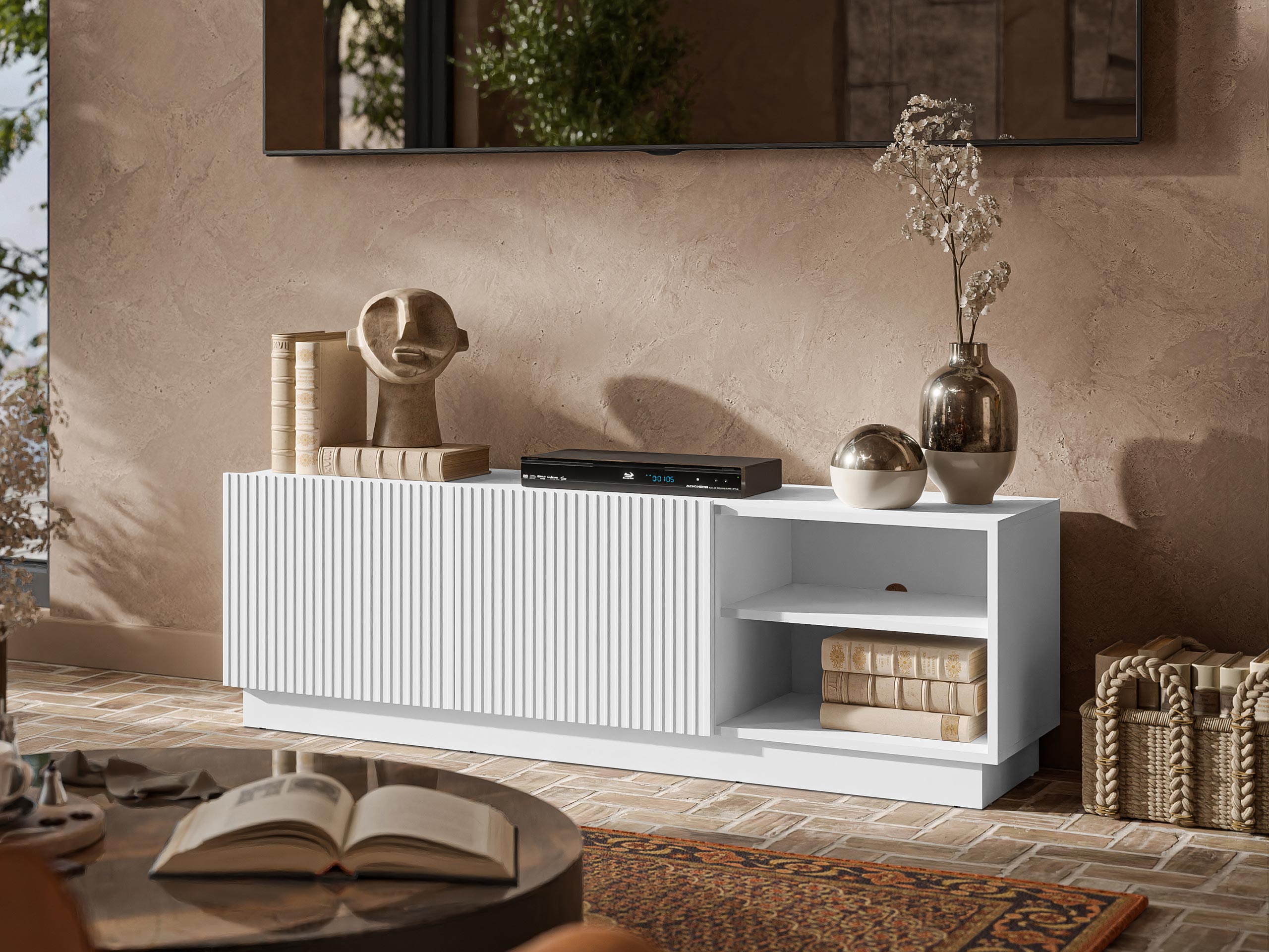 TV-meubel Lingua (Wit)