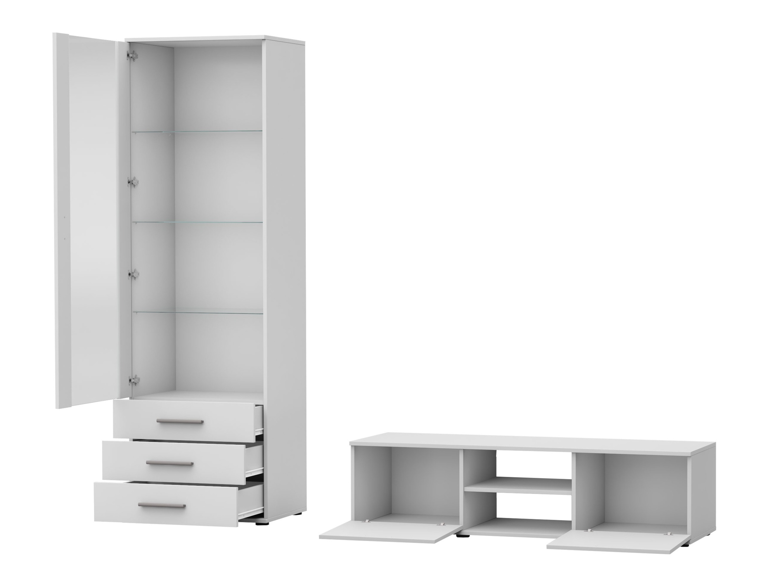 Woonkamerset Tornola 110 (Kasjmier + Zwart)