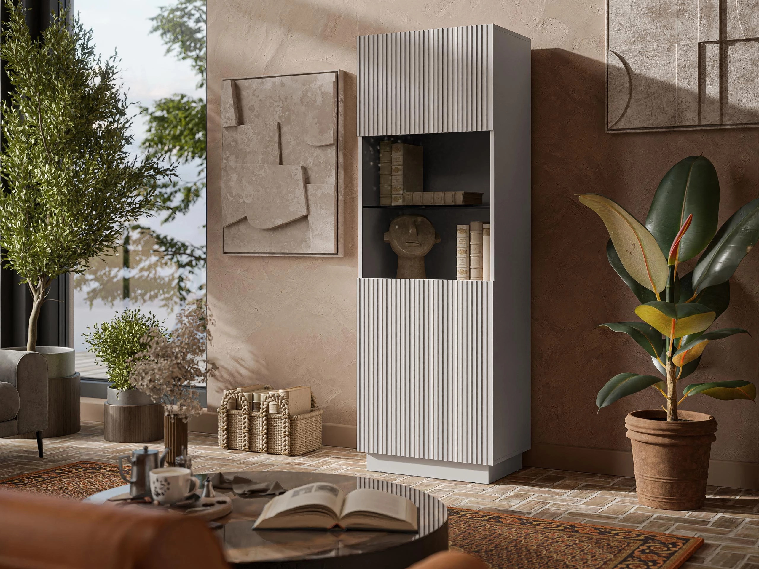 Boekenkast Lusonu 106 (Kasjmier)