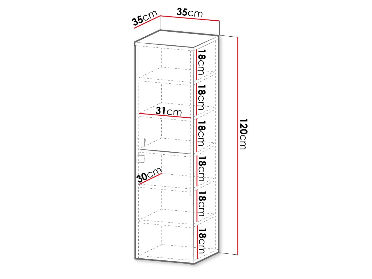 Wand badkamermeubel Orlvera 100 (Lichtbruin)