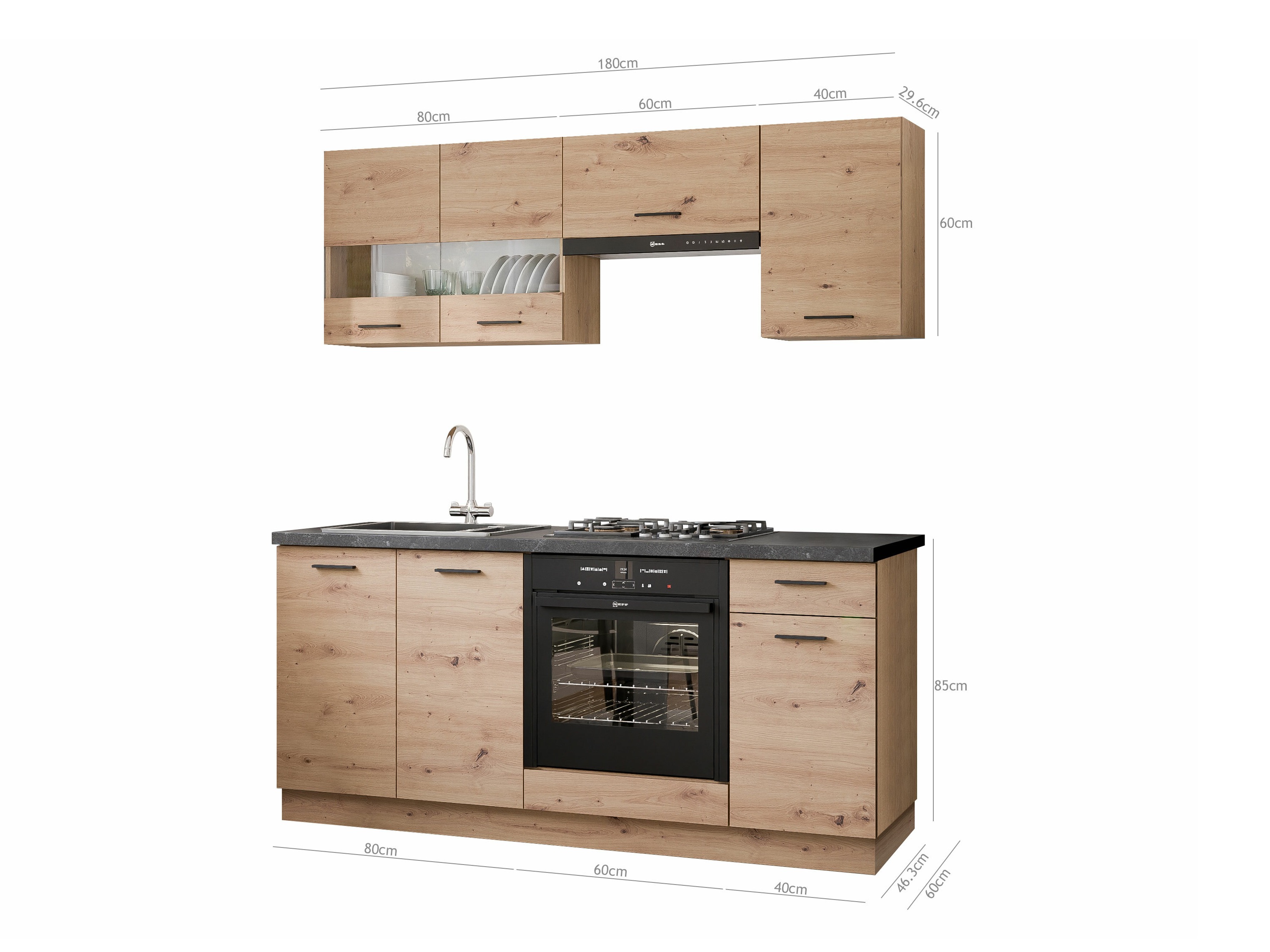 Modulaire keukenset Ati Artisan 129