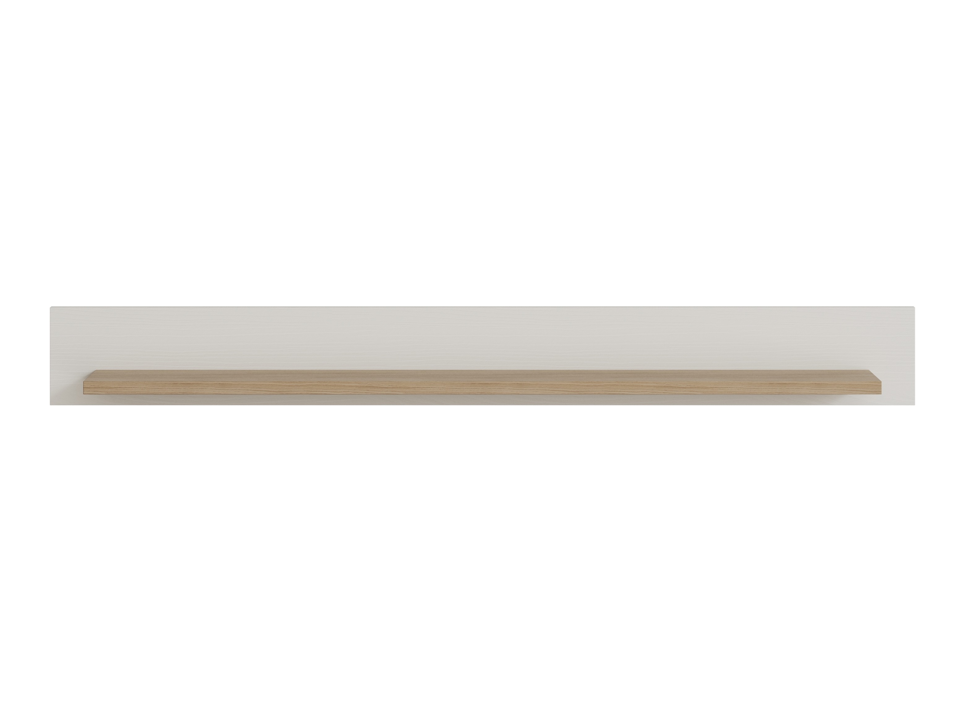 Wandplank Fermaru 108 (Wit + Eiken)