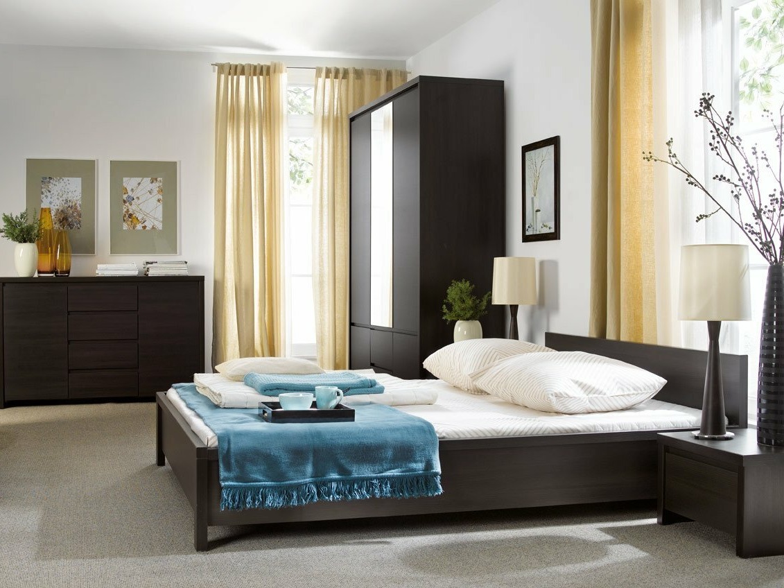 Bed Nolroma 130 (Wengé)