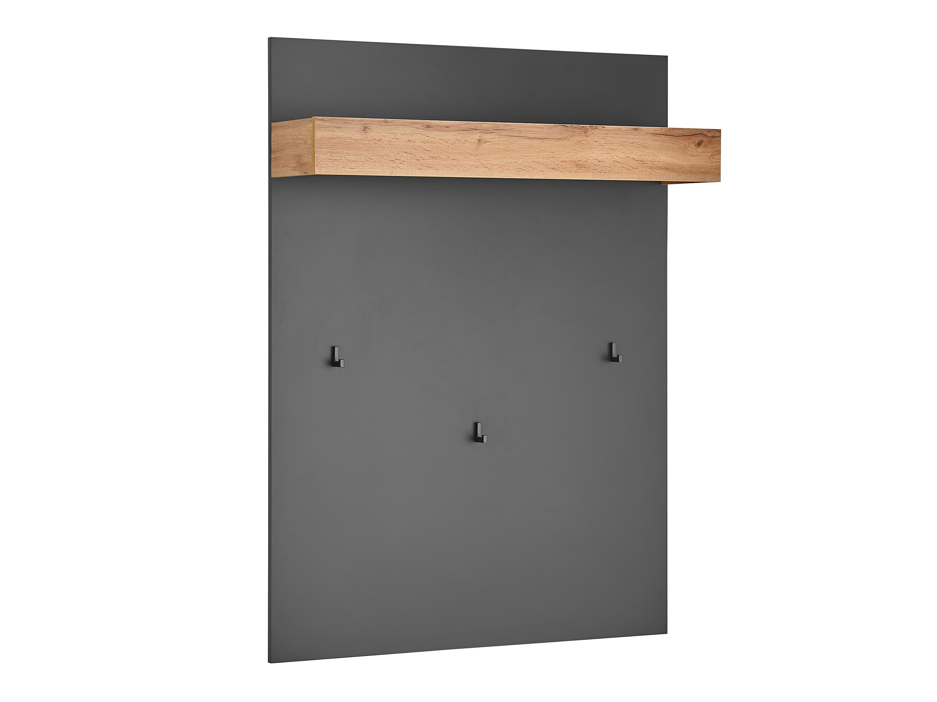 Gangmeubelset Elbsori 176 (Antraciet + Wotan eik)