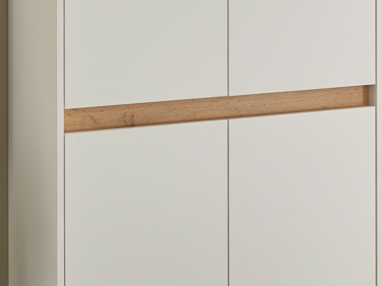 Gangmeubelset Elbsori 177 (Wit + Wotan eik)