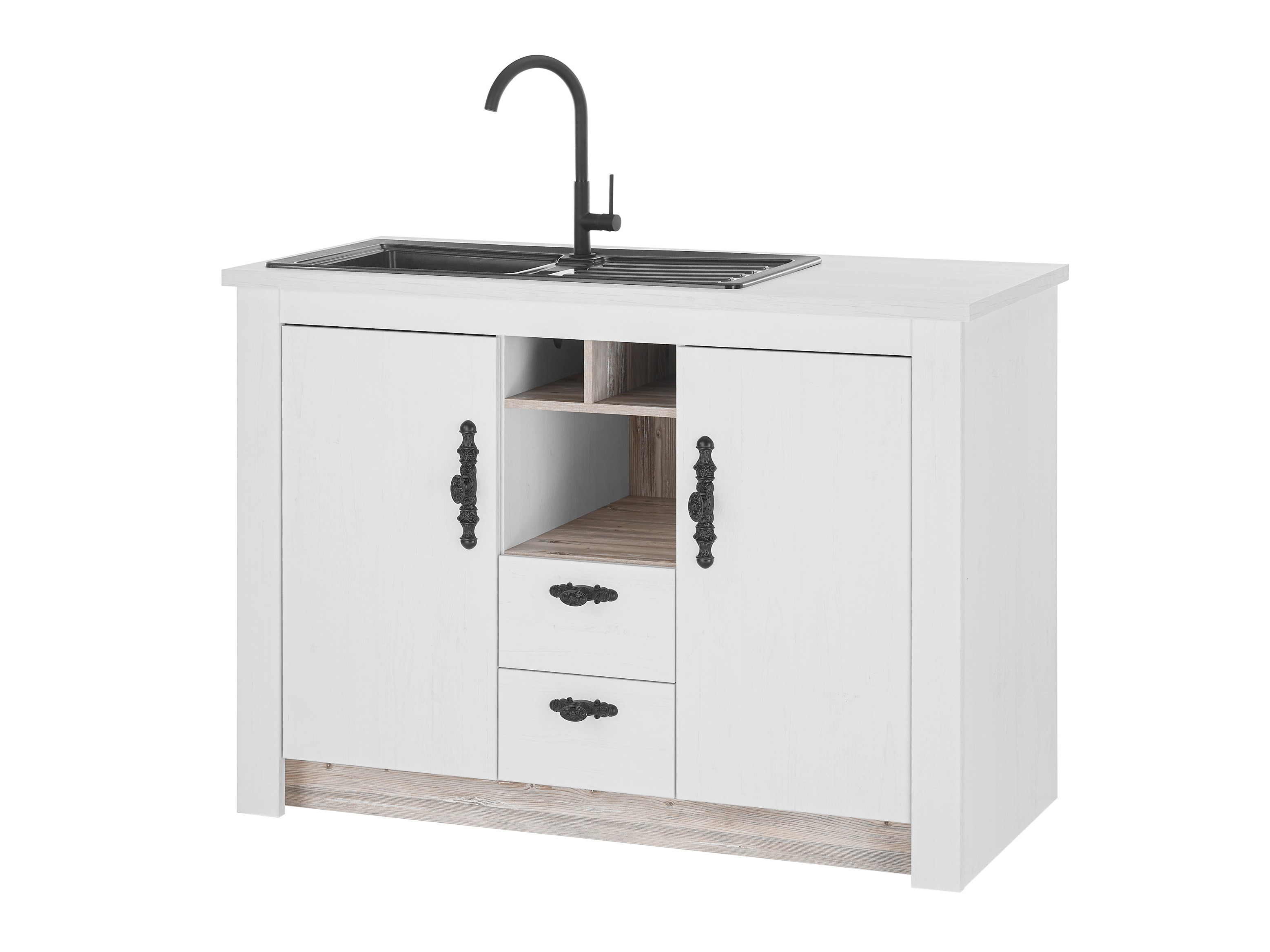 Modulaire kast met lade en deuren Flora 100