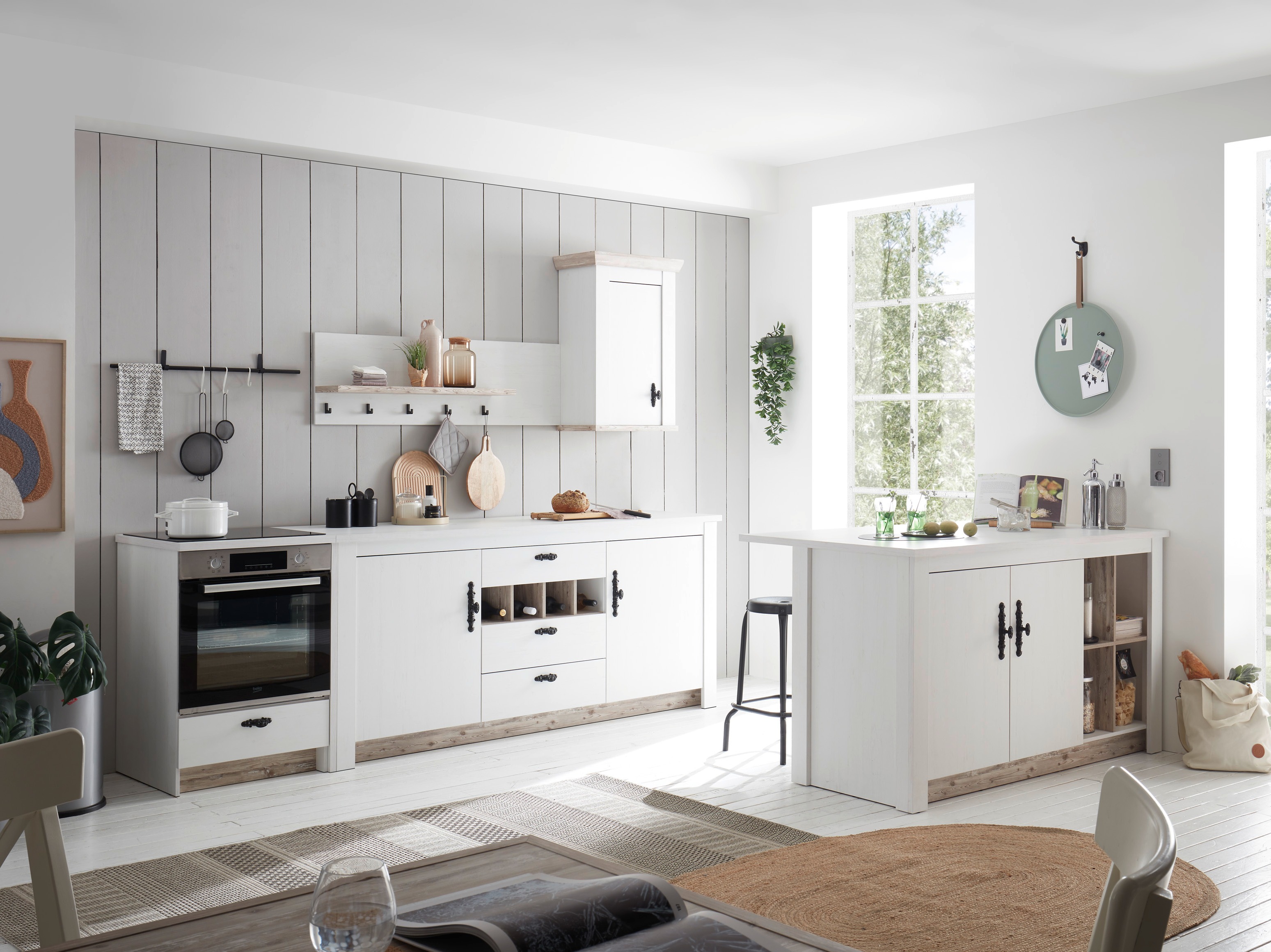 Modulaire kast met lade en deuren Flora 101