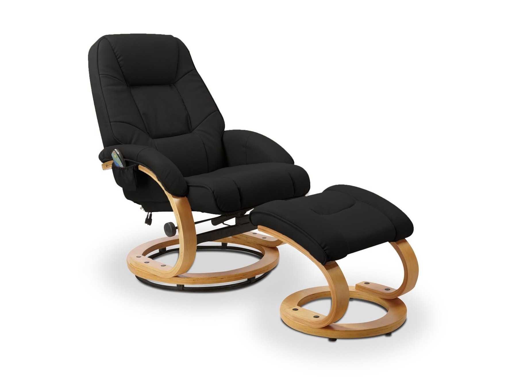 Relaxfauteuil Houston 573 (Zwart)