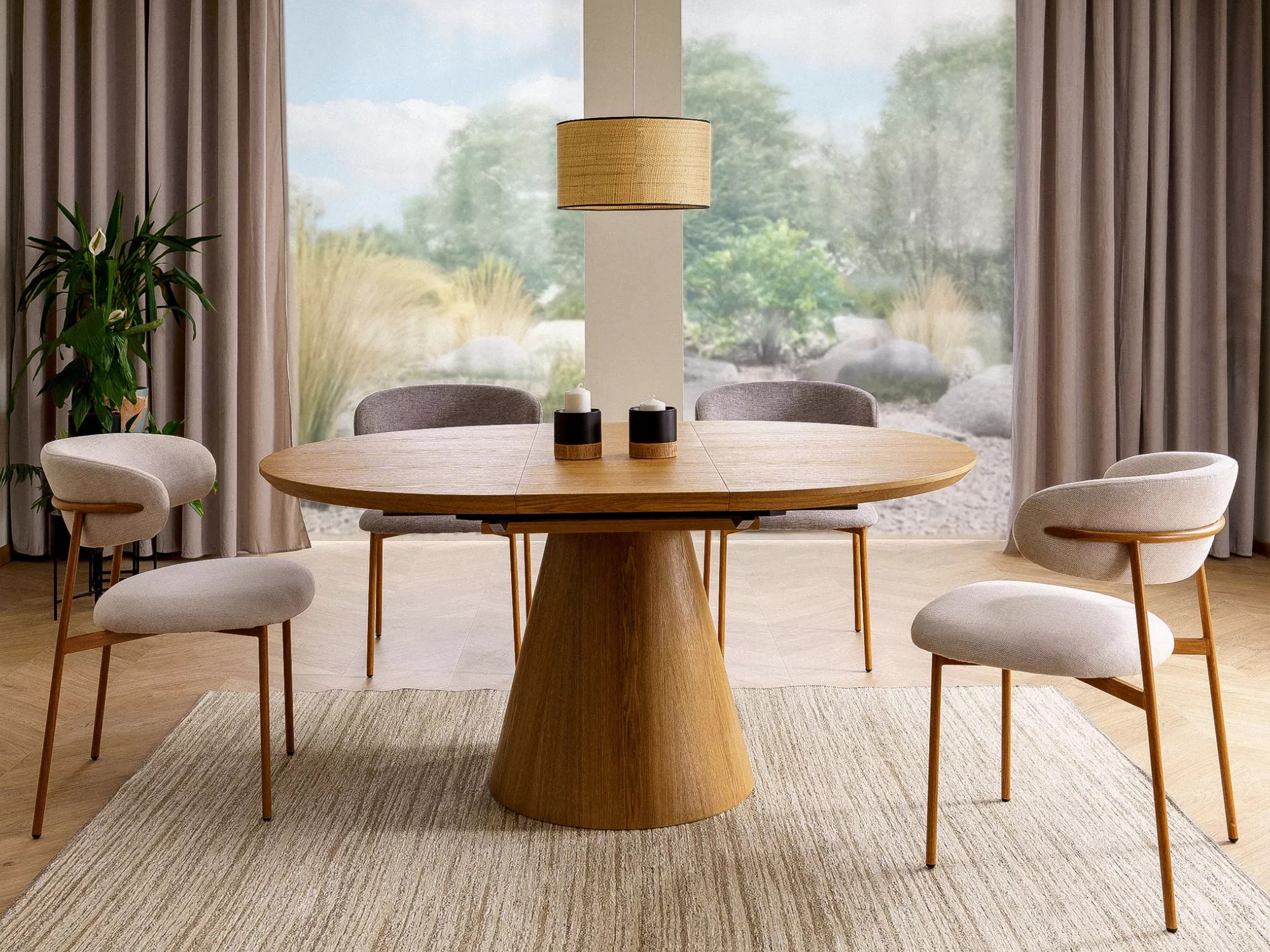 Tafel Detroit 920 (Eiken)