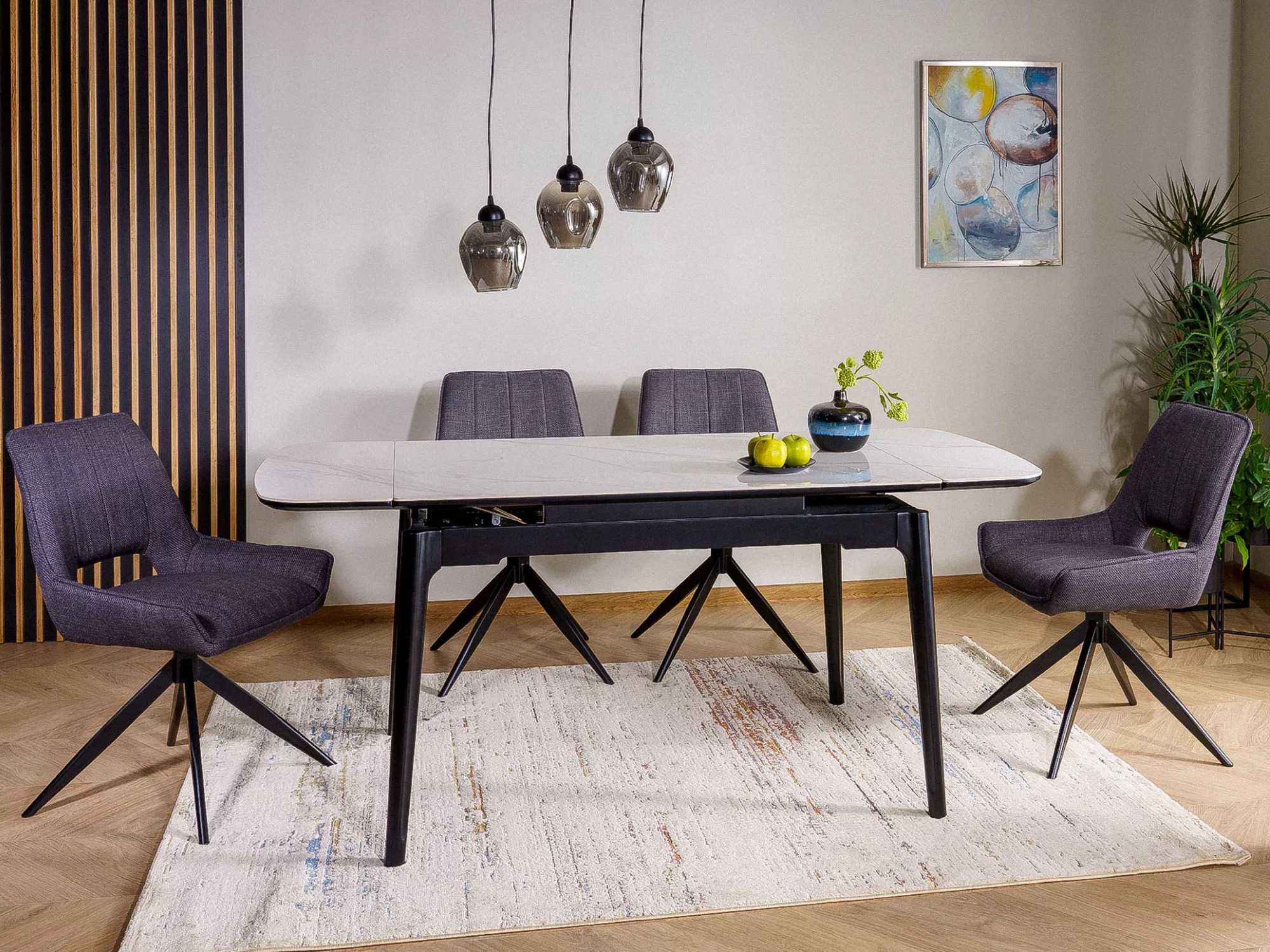 Tafel Detroit 921 (Wit marmer)