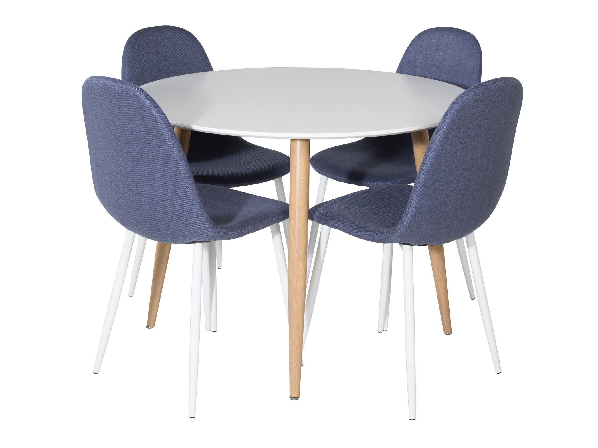 Eetkamerset Dallas 291 (Blauw + Wit)
