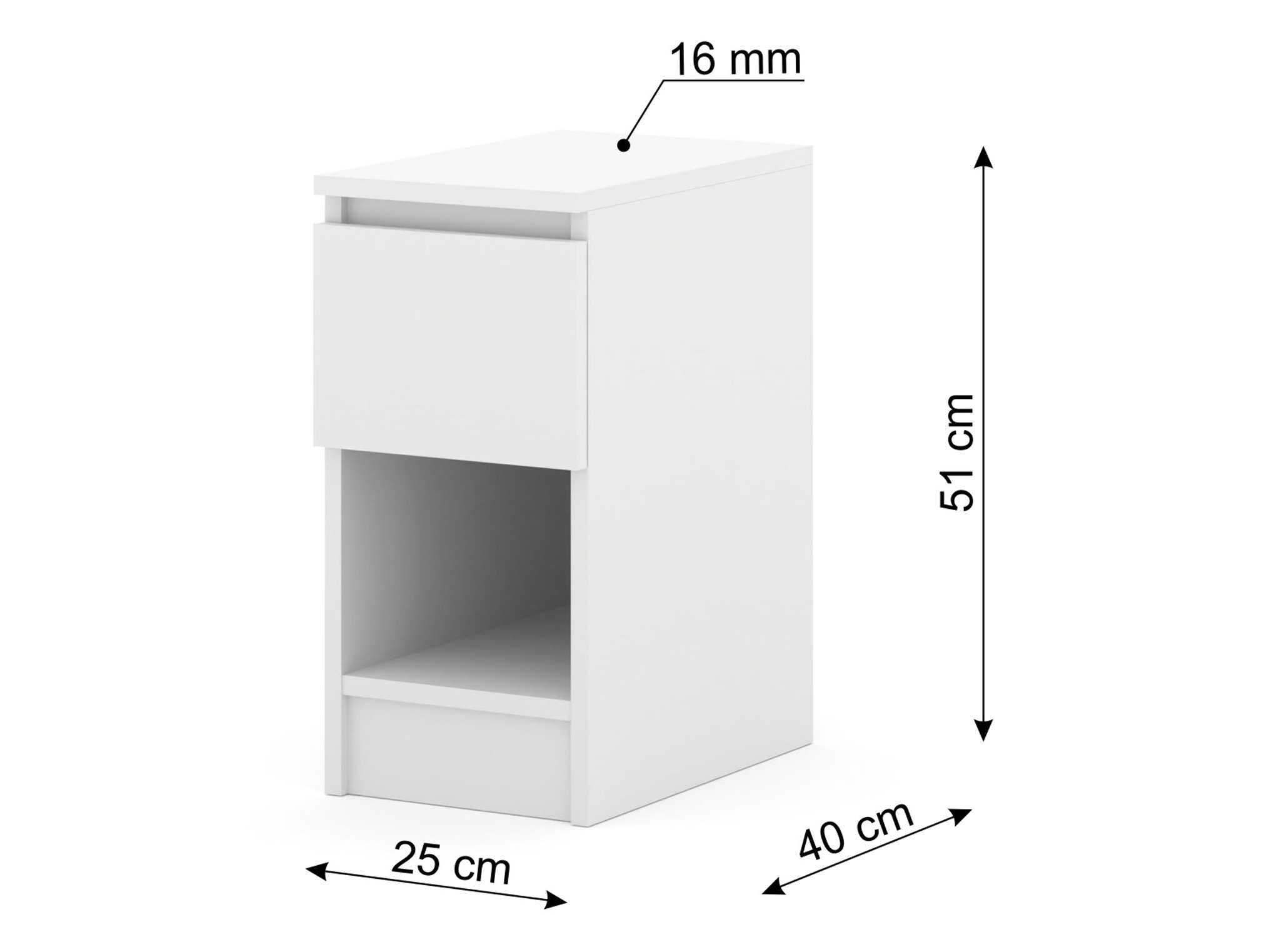 Nachtkastje Buffalo 203