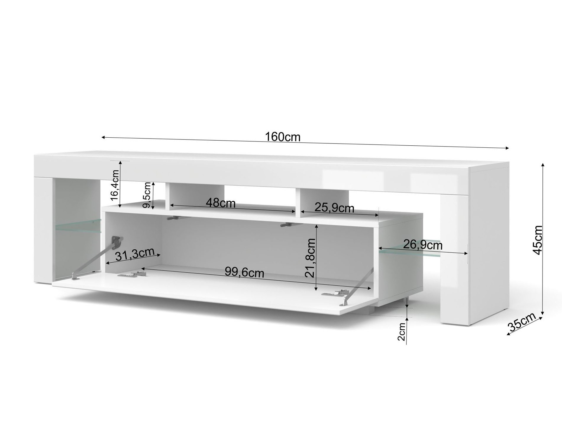 TV-meubel Buffalo 204