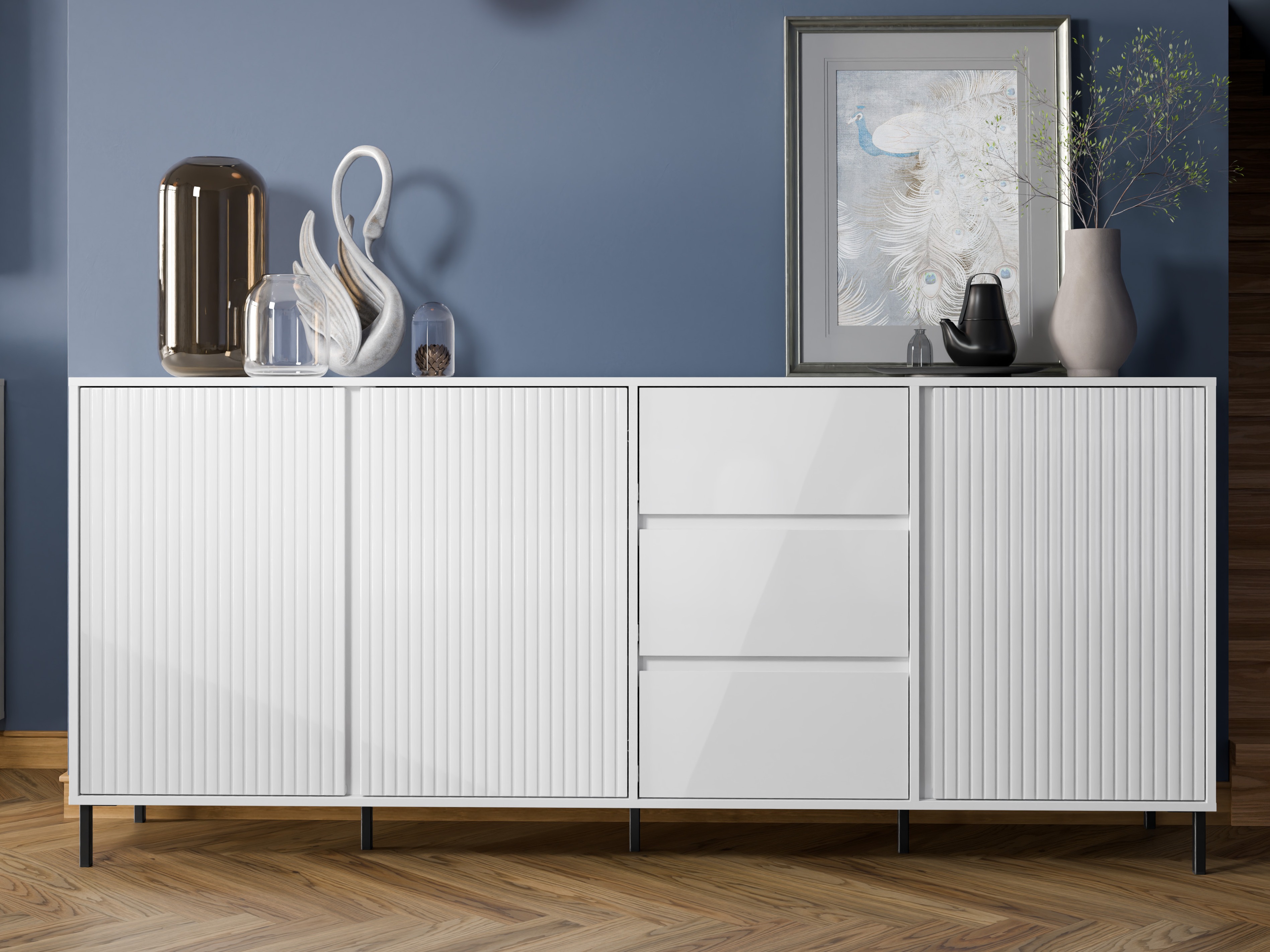 Ladekast Ruvrevi 103 (Wit)