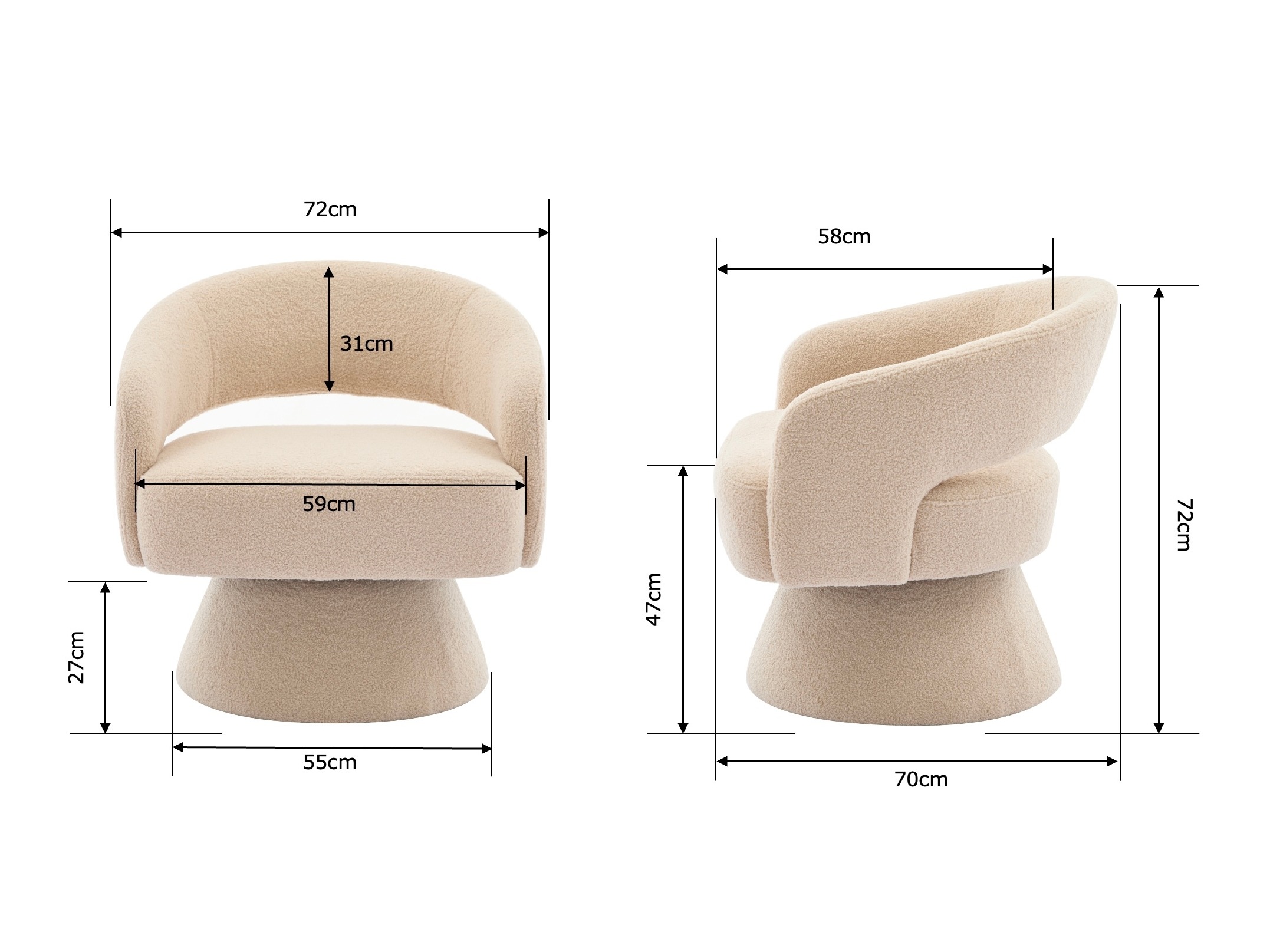 Fauteuil Comfivo Messis (Grijs)