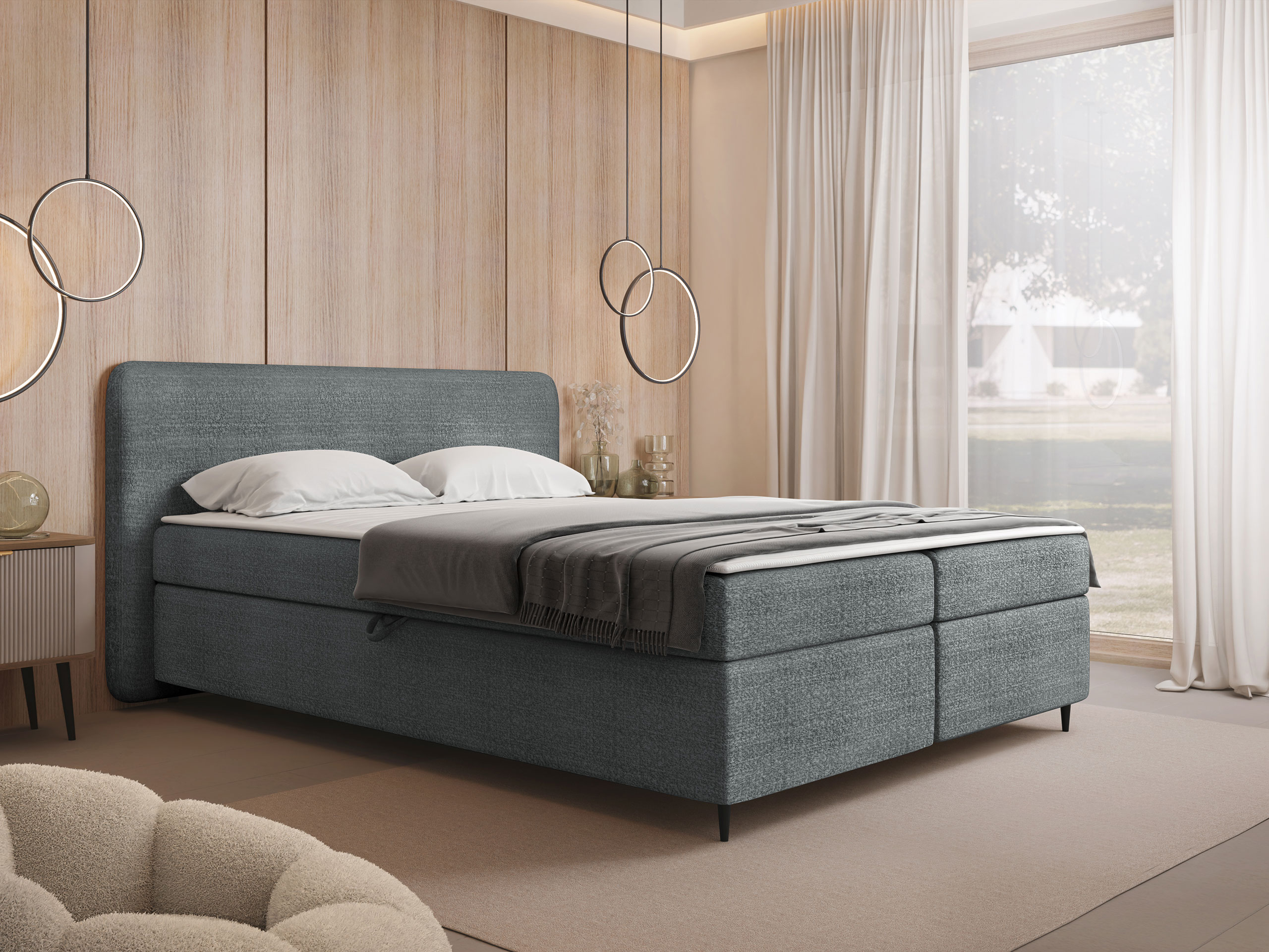 Boxspring Stonecrest 108 (Taro 98)