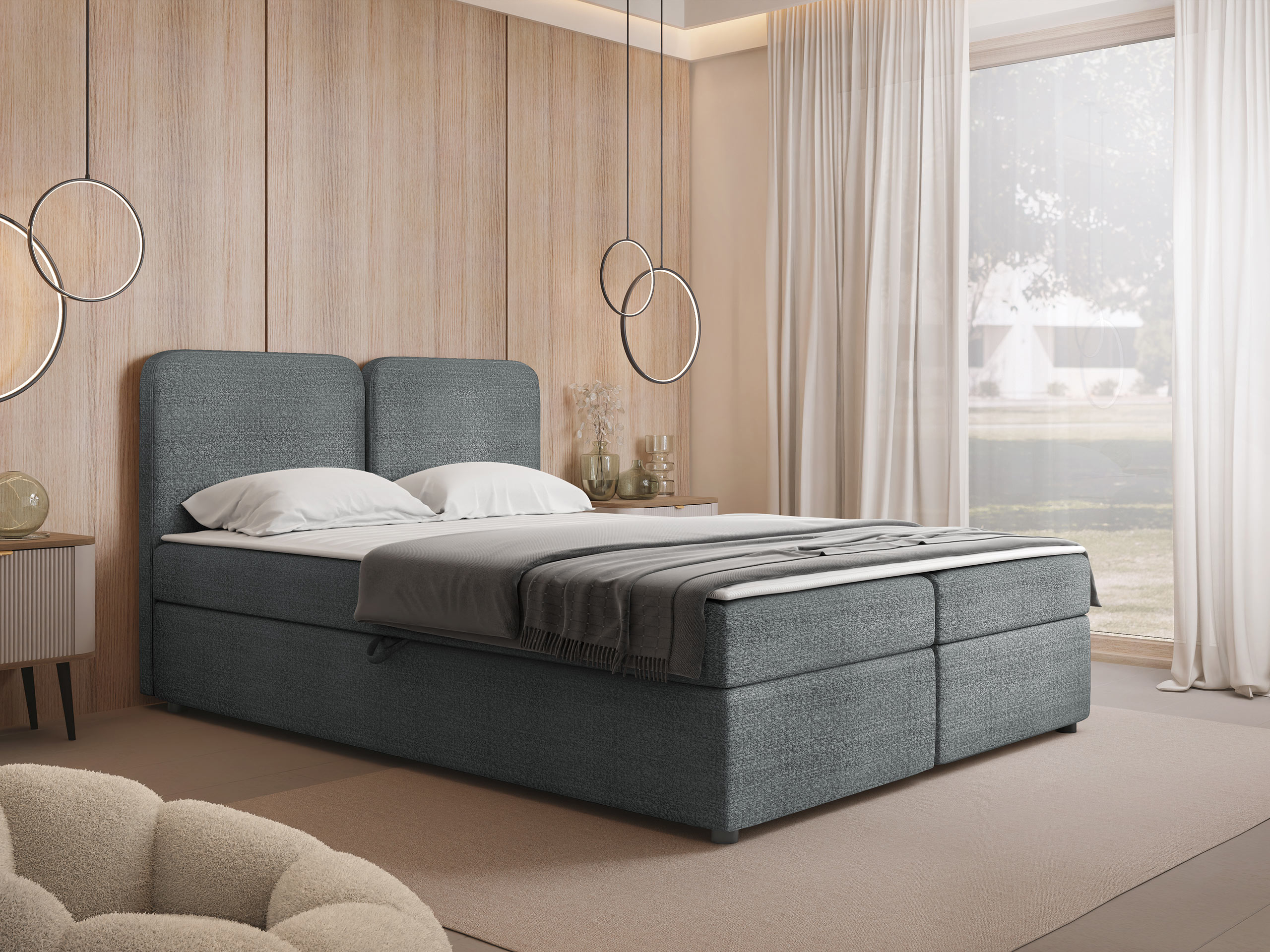 Boxspring Stonecrest 109 (Taro 98)