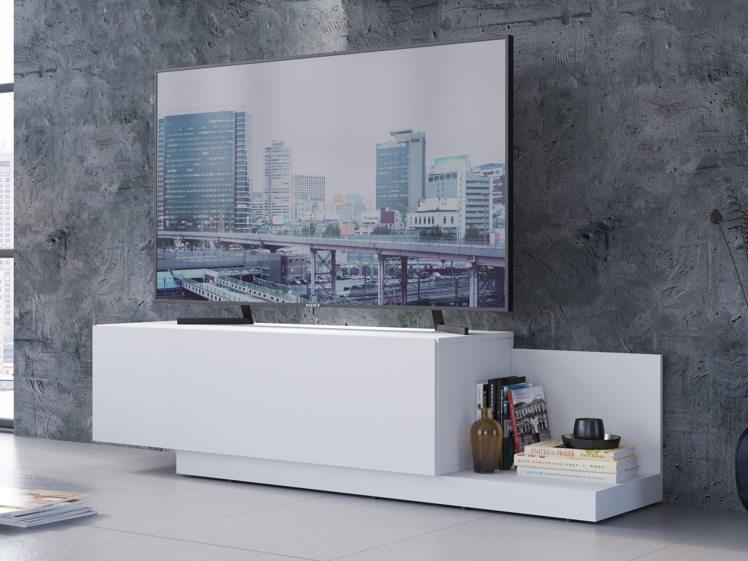 TV-meubel Ontario 244 (Wit)