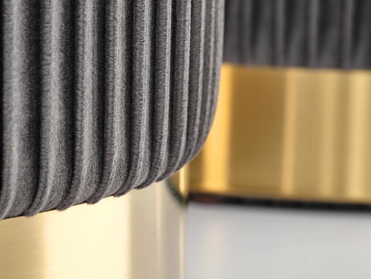 Set poefs Houston 1153 (Grijs)