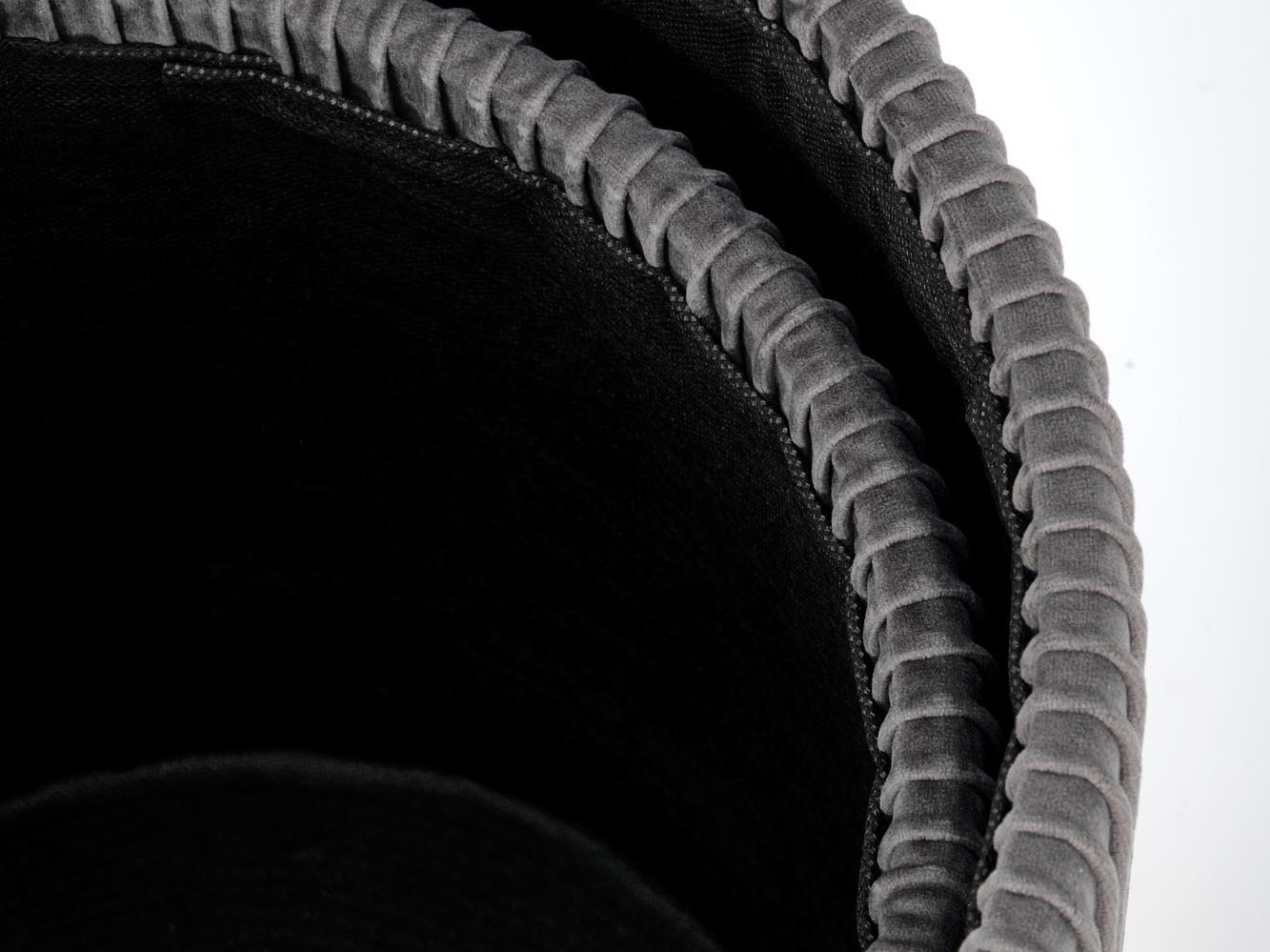 Set poefs Houston 1153 (Grijs)