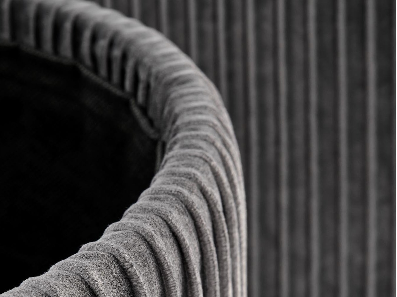 Set poefs Houston 1153 (Grijs)